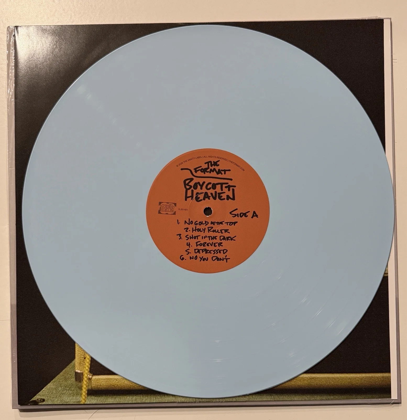 The Format- Signed Vinyl COVER- Boycott Heaven- Autographed LP, image 5