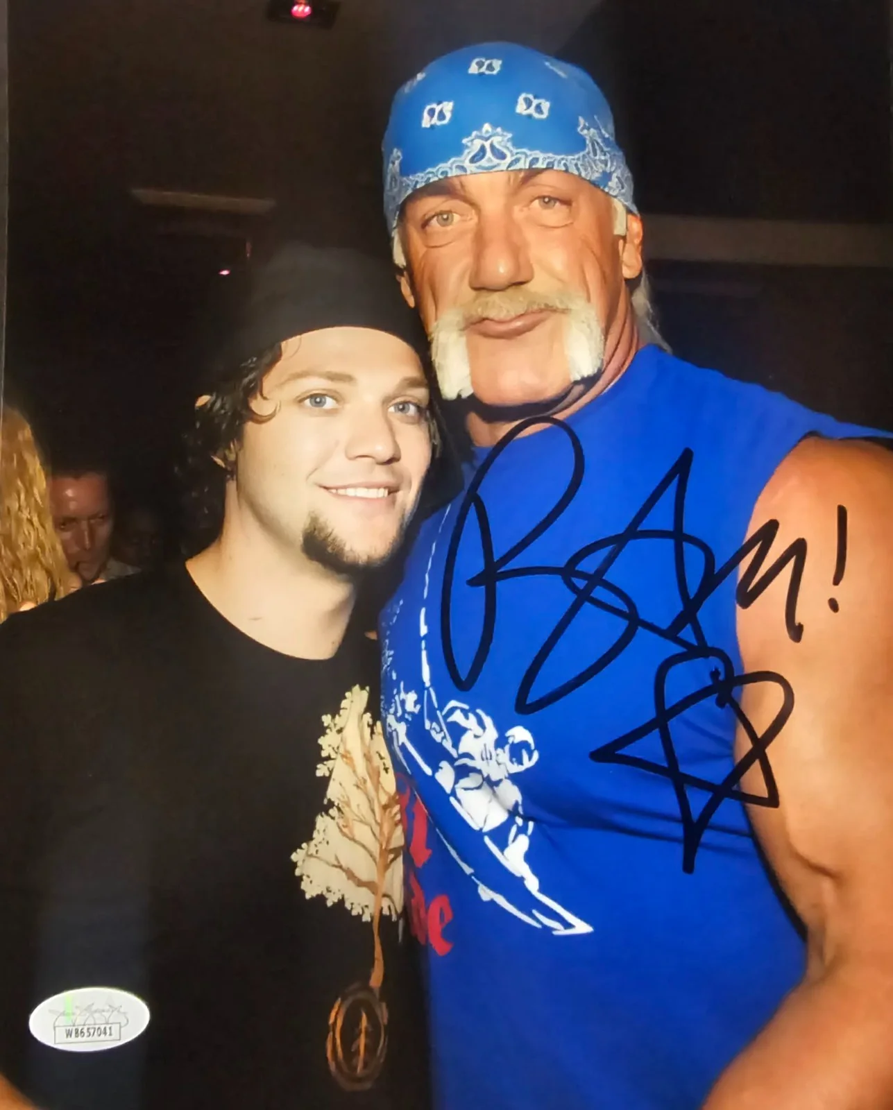 Bam Margera — Bam Margera autographed signed 8x10 photo JSA COA Jackass