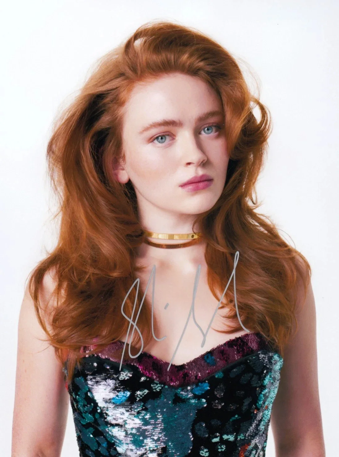 Sadie Sink 4 prints and mulit cast sing copy repro, image 4
