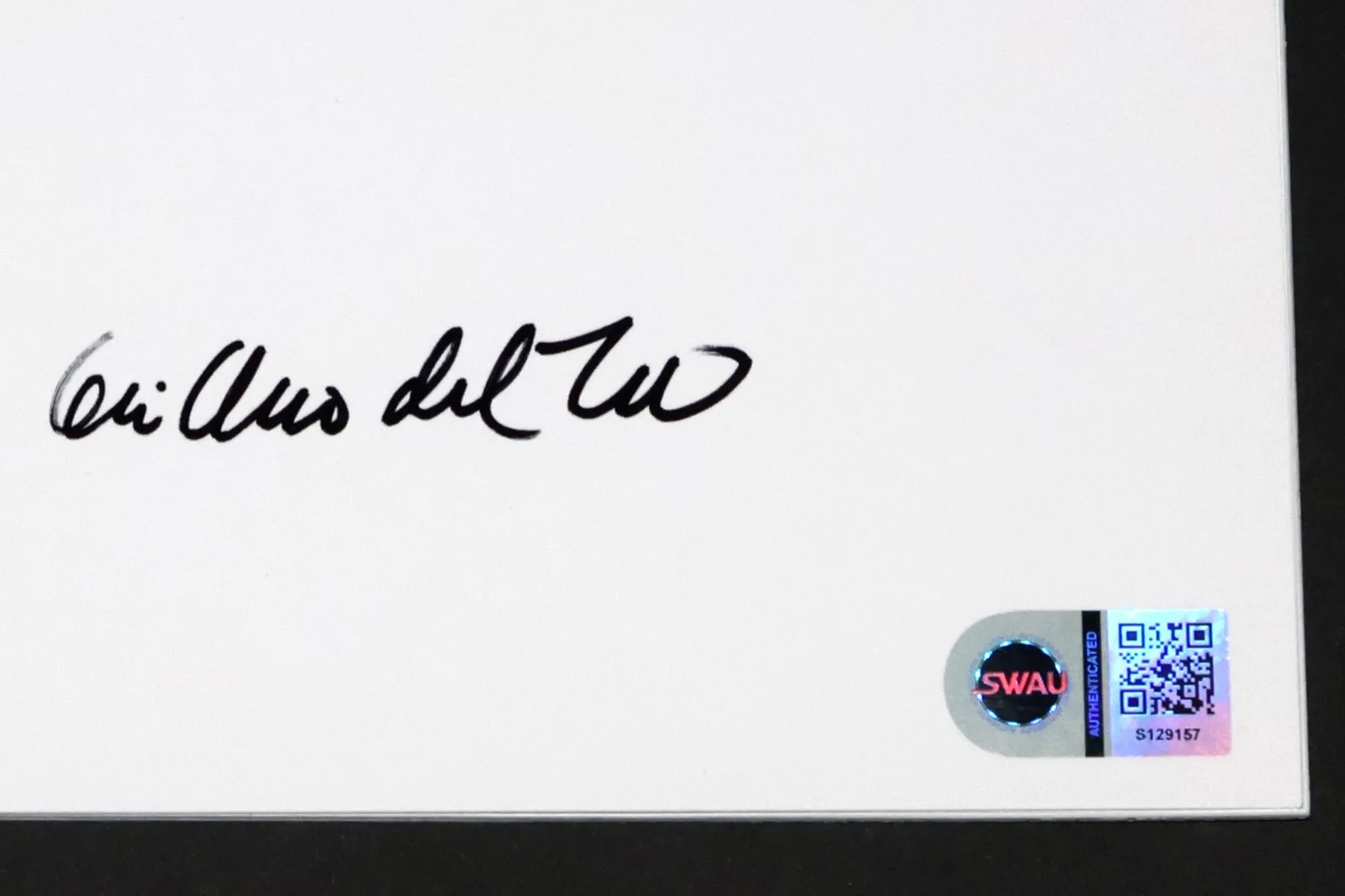 Guillermo Del Toro — GUILLERMO DEL TORO Signed THE HOBBIT Full Movie SCRIPT autograph + SWAU COA, изображение 2