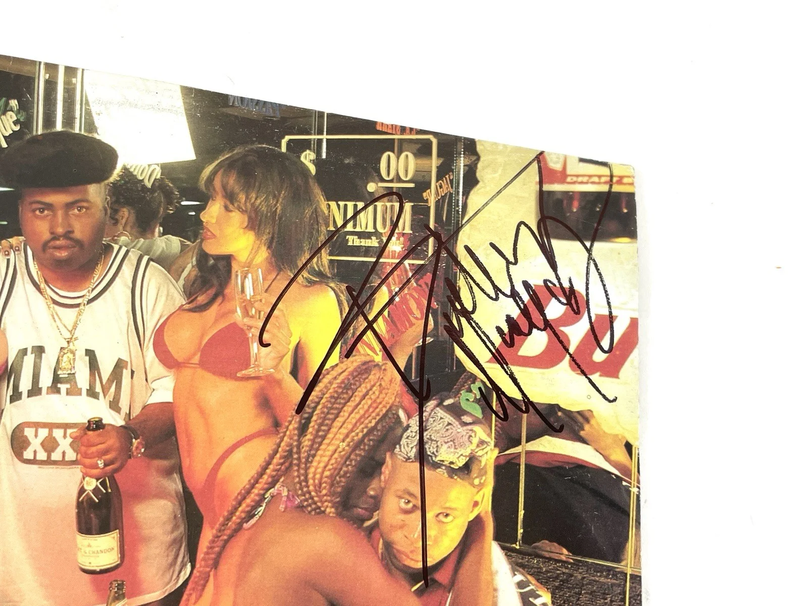 The 2 Live Crew Signed Vinyl Record Fresh Kid Ice Mark Ross ACOA Rap Hip Hop, изображение 2