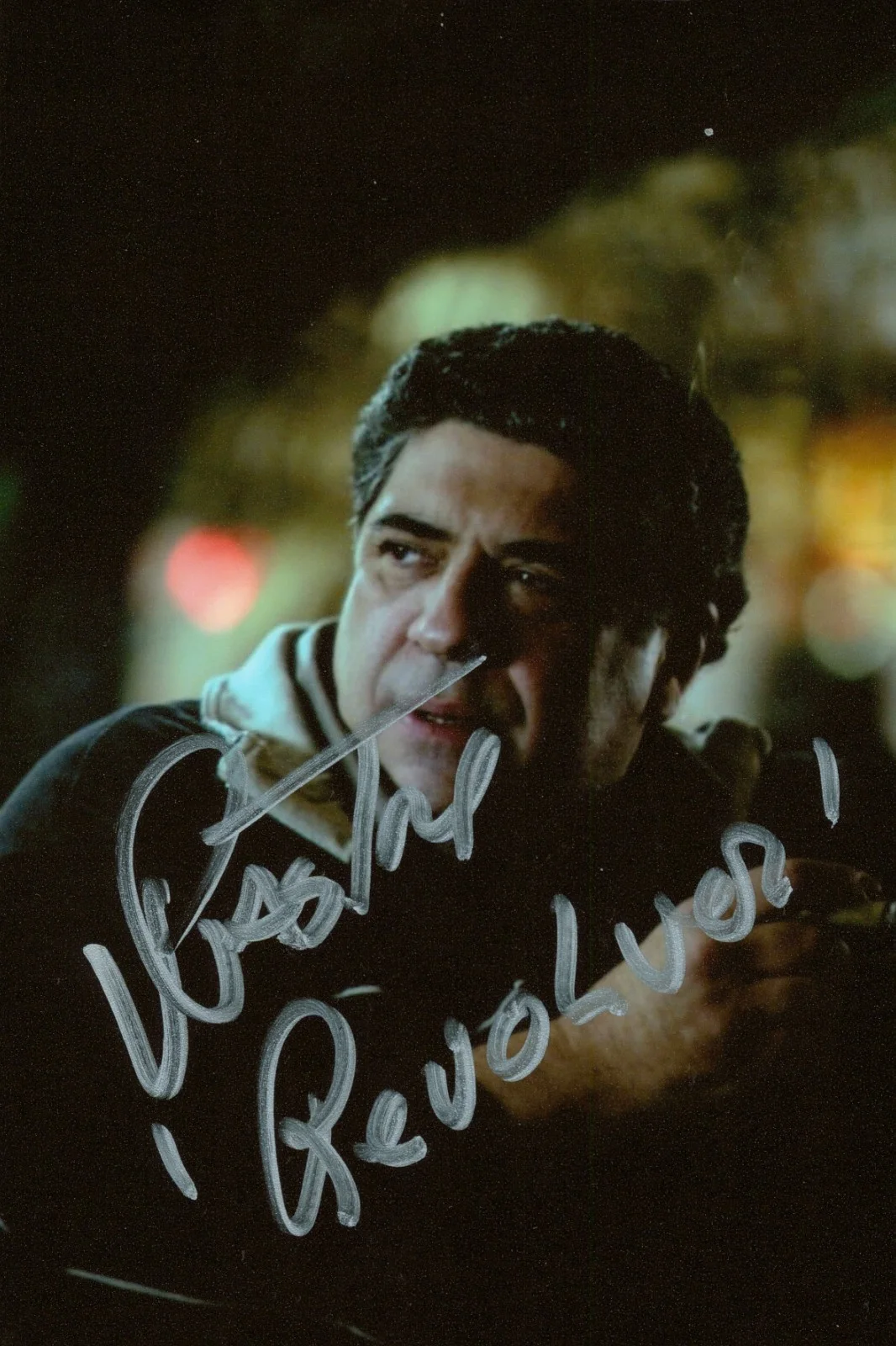 Vincent Pastore — Vincent Pastore Hand Signed 6x4 Photo Revolver The Sopranos Autograph + COA