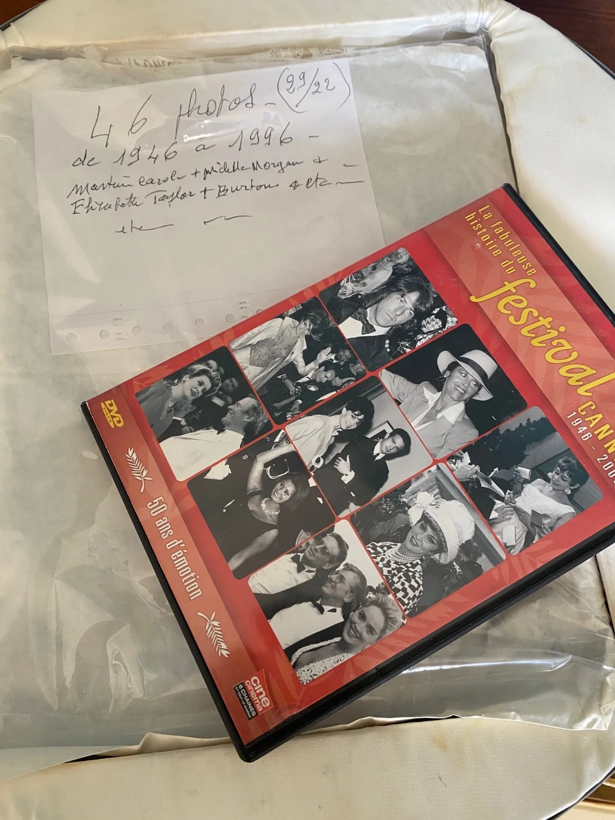 Festival de Cannes 50th Anniversary Collector Box Set - DVD + Book + 49 Photos, image 5