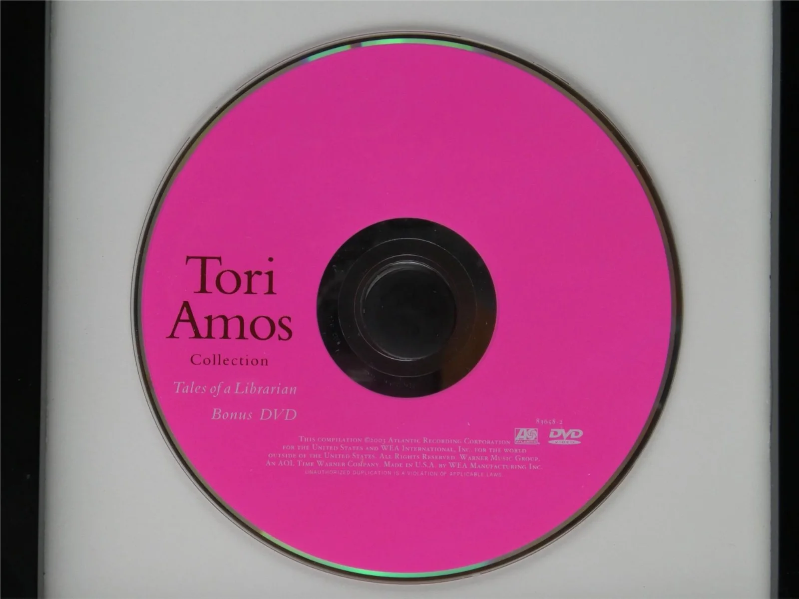Tori Amos Signed CD Cover Tales from a Librarian Framed Matted DVD JSA COA, изображение 5