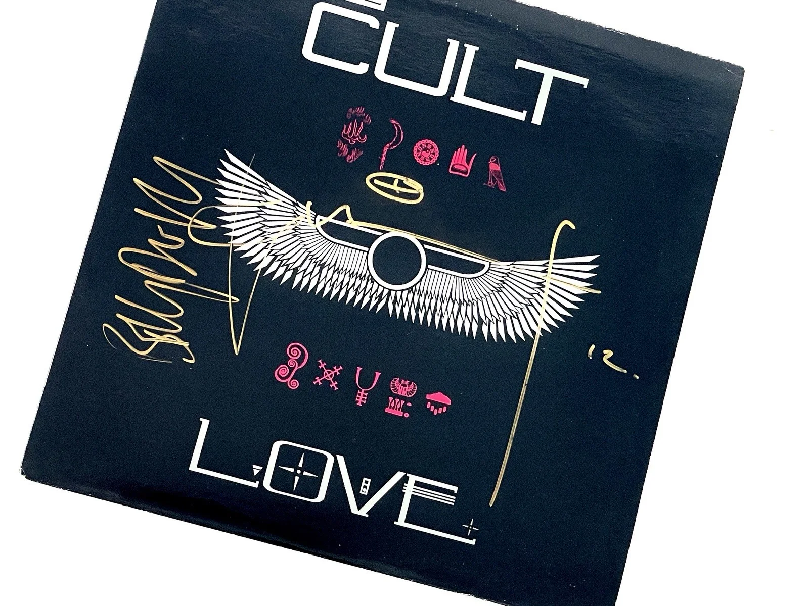 The Cult Autographed Love Album Vinyl Signed By Ian Astbury Billy Duffy ACOA 🎙️, изображение 2
