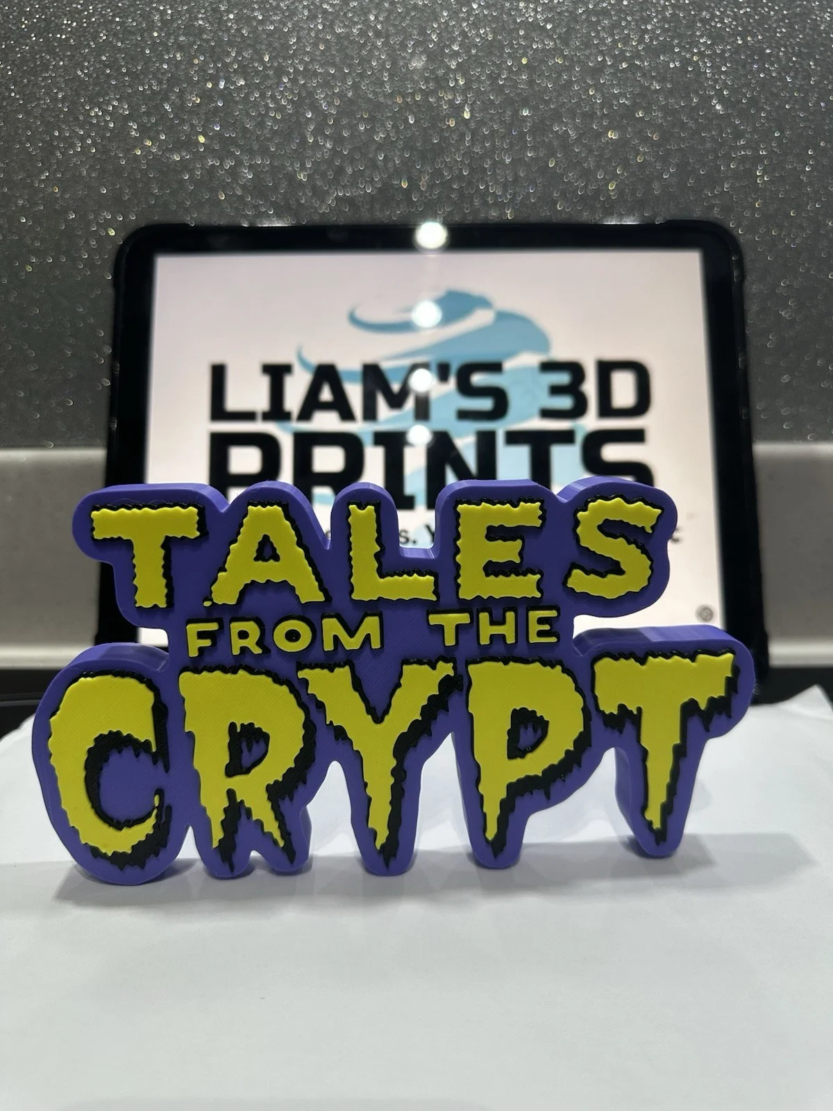 Decorative Tales From The Crypt TV Show Self Standing logo display Room Horror, изображение 3