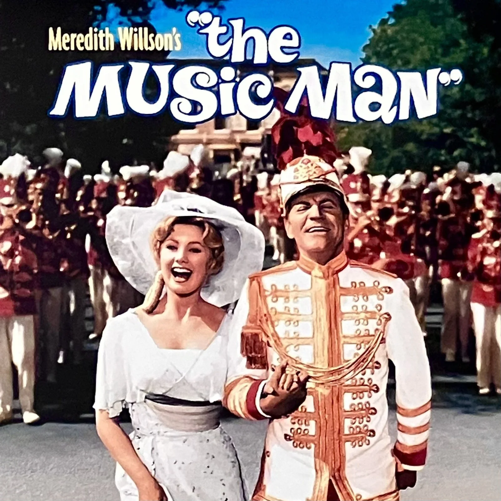 Shirley Jones — SHIRLEY JONES Signed 11x17 “THE MUSIC MAN” Poster Reproduction / JSA WITNESSED