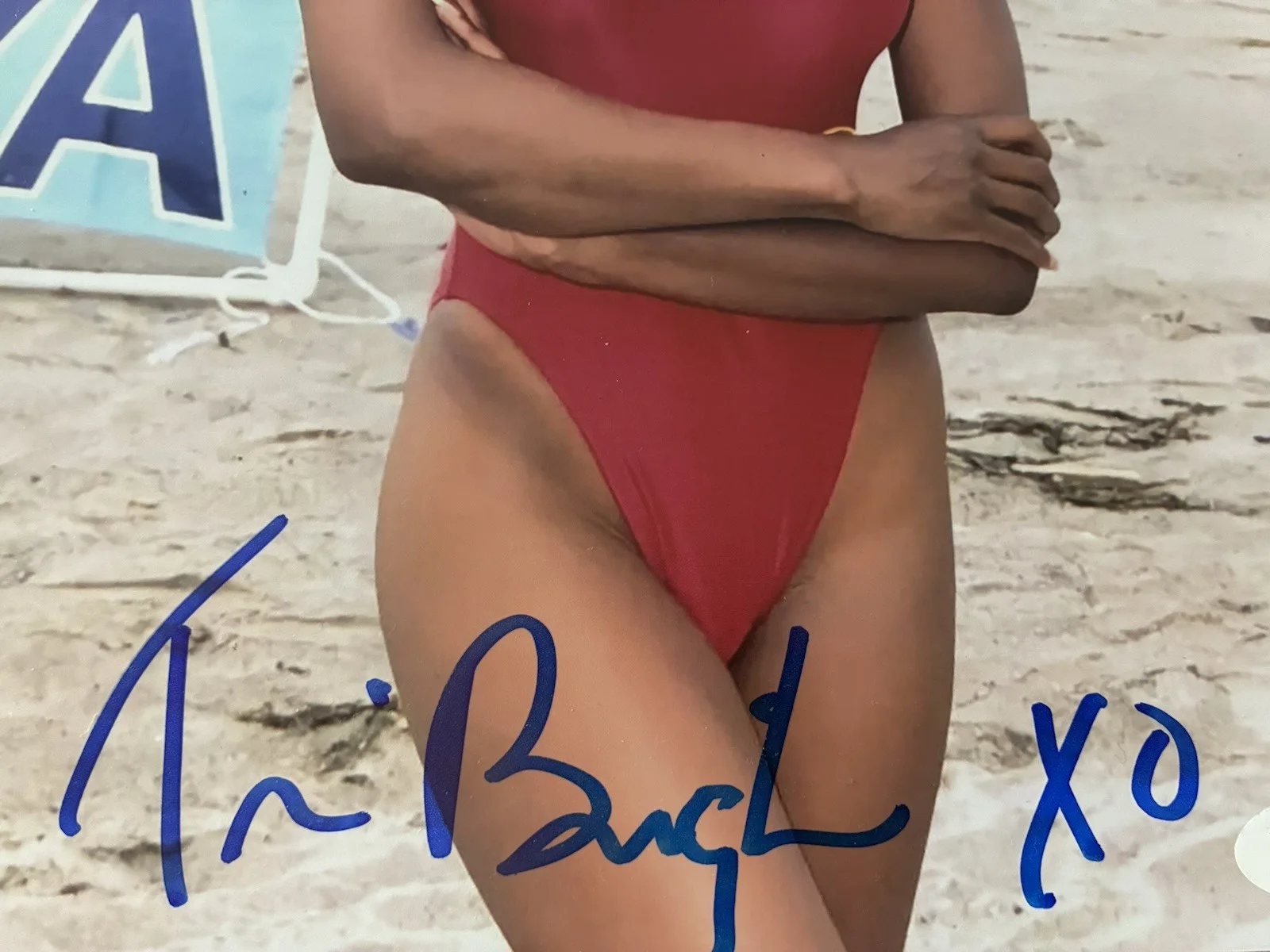 Traci Bingham — TRACI BINGHAM SIGNED 8X10 TV SHOW BAYWATCH JORDAN TATE SEXY ACTRESS MODEL JSA, изображение 3