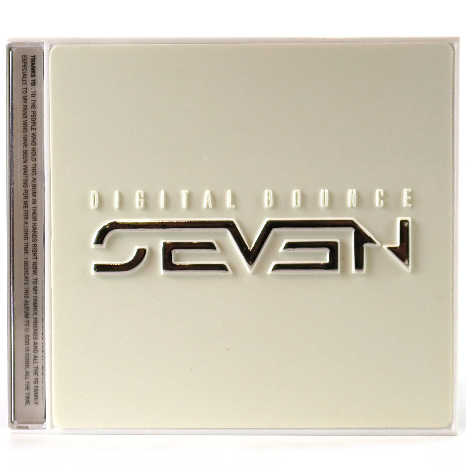 Se7en - Digital Bounce 1st Mini Album Signed CD Promo 2010 Seven YG T.O.P, изображение 2