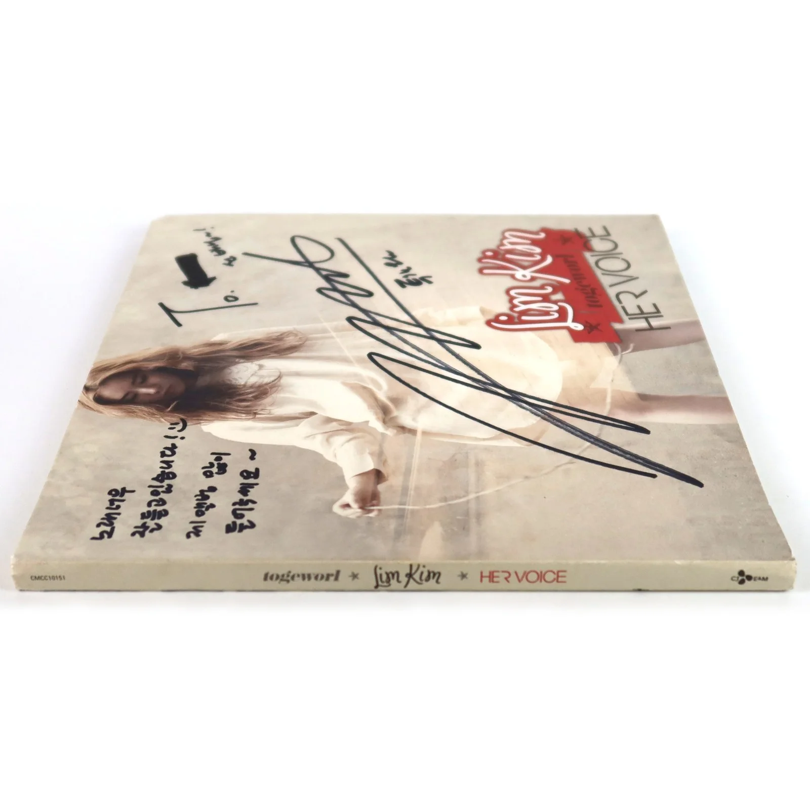 Lim Kim - Her Voice Signed Autographed CD Promo Album 2013 Togeworl [read], image 4