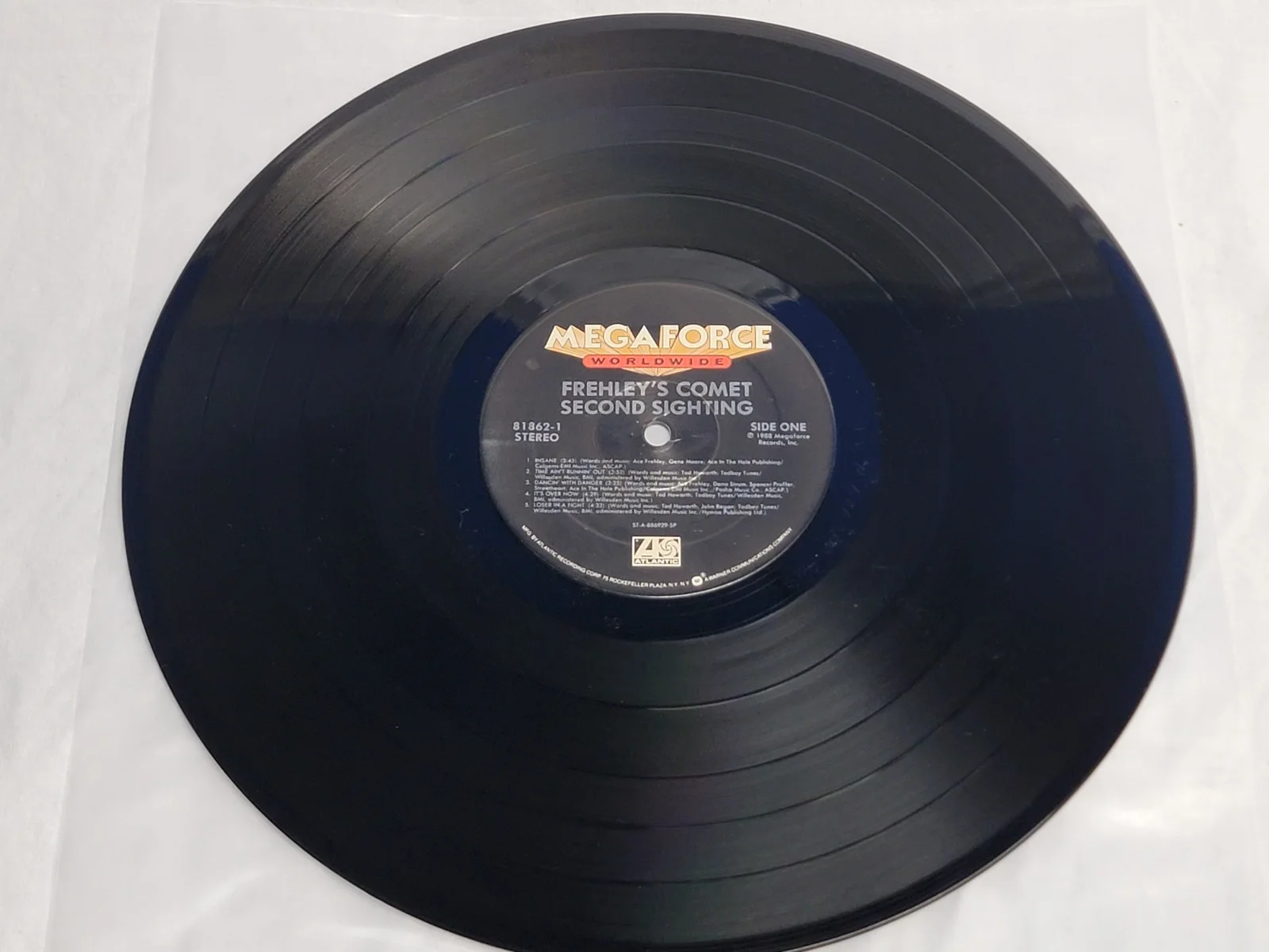 FREHLEY'S COMET SIGNED SECOND SIGHTING LP VINYL ~ACE FREHLEY FULL BAND, image 5