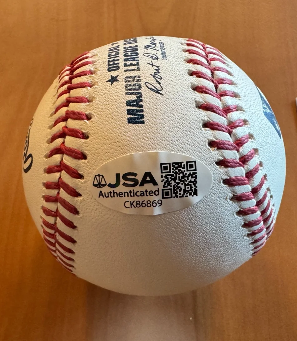 Todd McFarlane — Todd McFarlane Signed Autographed ROMLB Baseball Marvel Spider-Man JSA COA, image 4