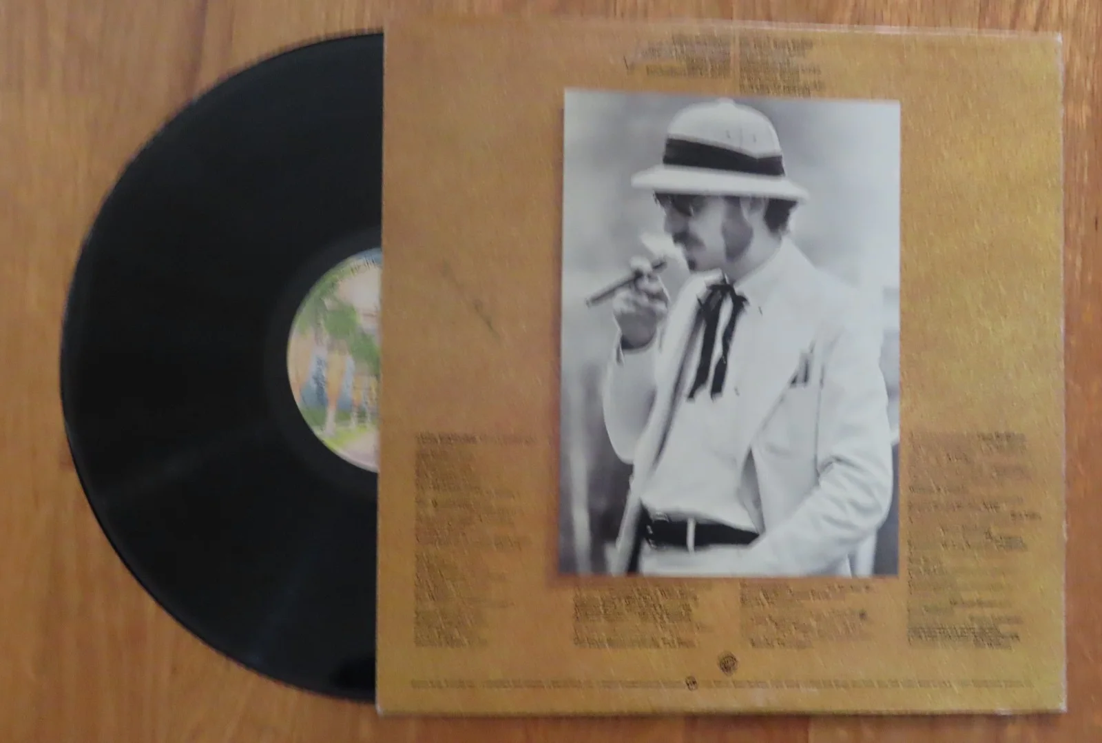 LEON REDBONE signed DOUBLE TIME 1974 Record / Album Hello Glenn 2011, image 3