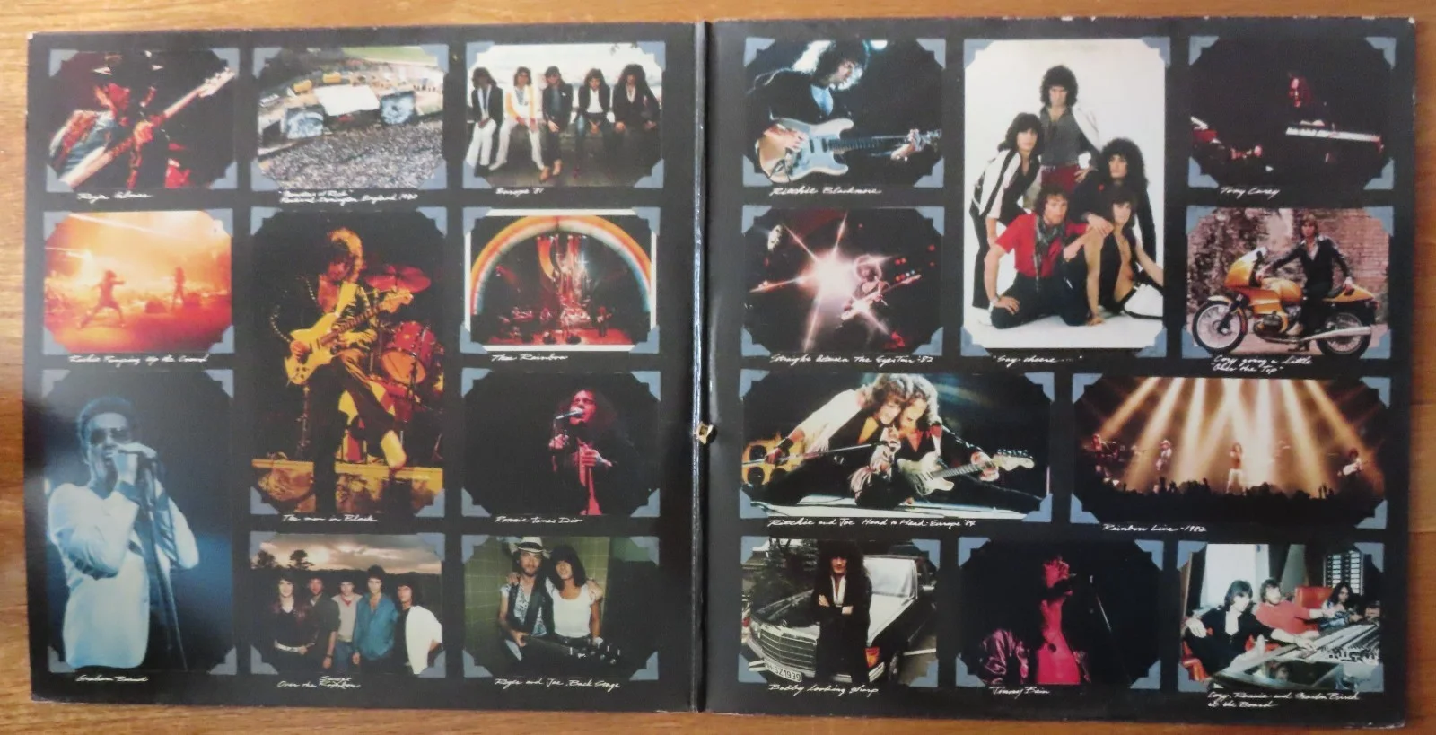 GRAHAM BONNETT signed RAINBOW "Finyl Vinyl" 1986 Record / Album COA, изображение 3