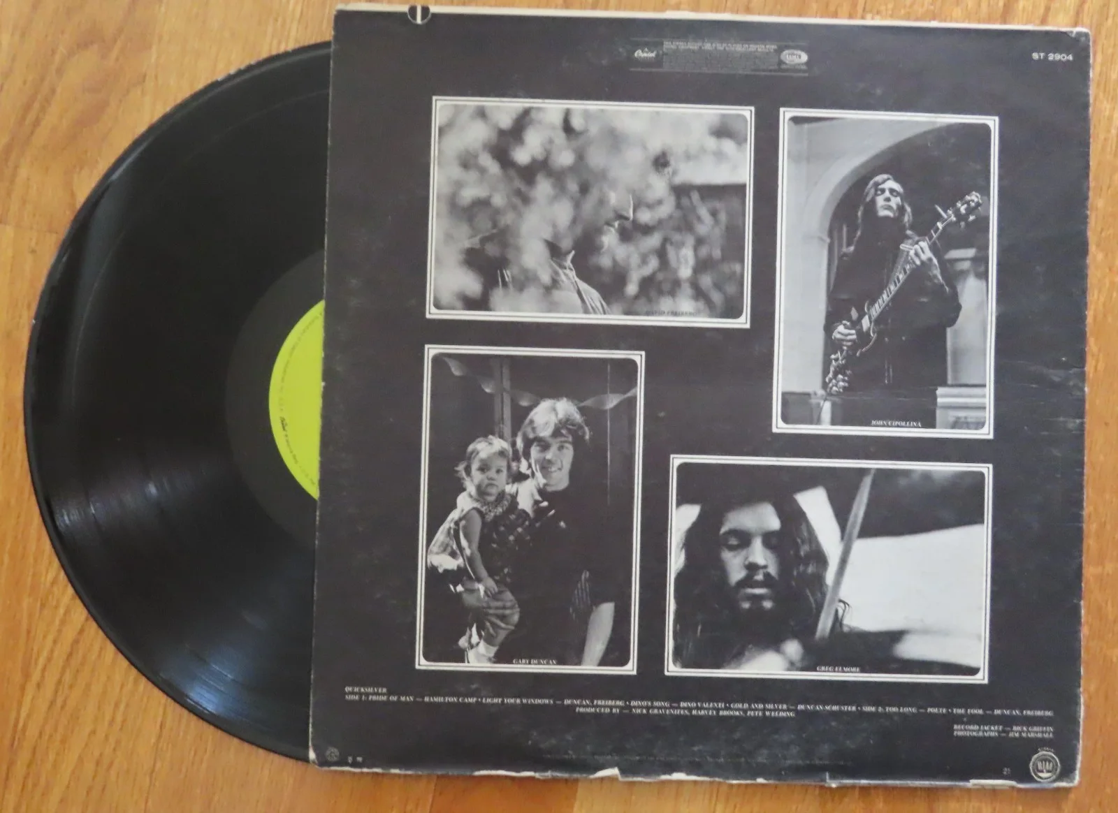 DAVID FREIBERG signed Debut 1967 Quicksilver Messenger Service Album STARSHIP, image 3