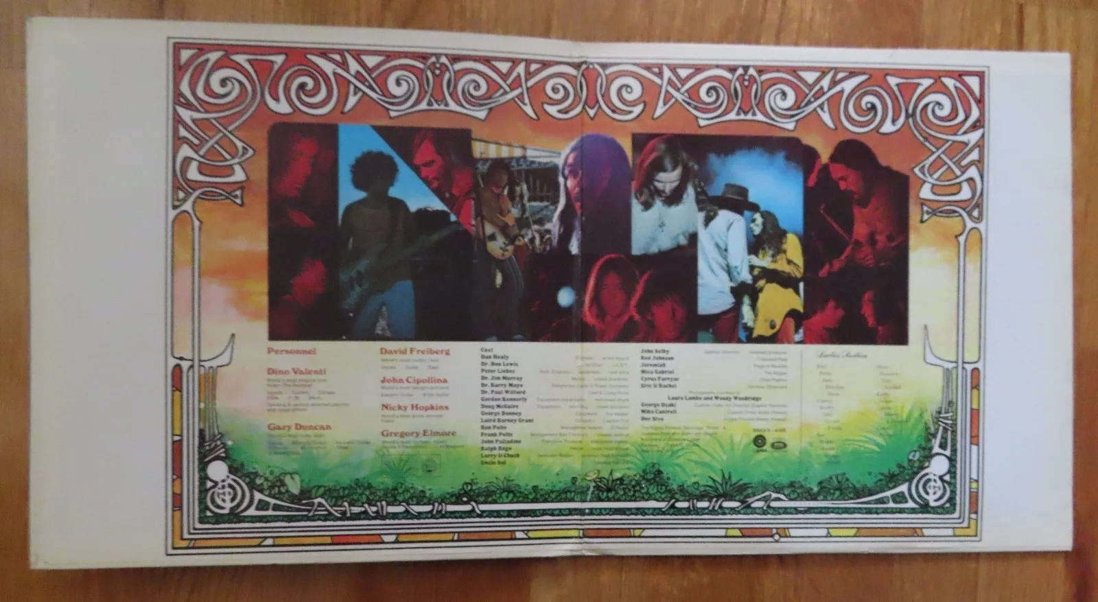 DAVID FREIBERG Quicksilver Messenger Service signed JUST FOR LOVE Album STARSHIP, изображение 3