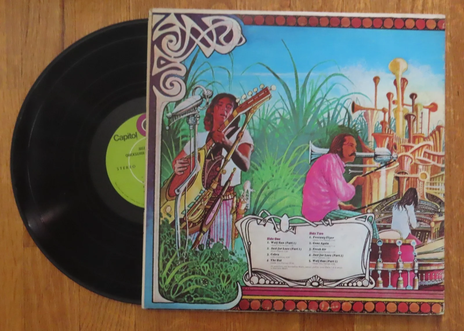 DAVID FREIBERG Quicksilver Messenger Service signed JUST FOR LOVE Album STARSHIP, изображение 4