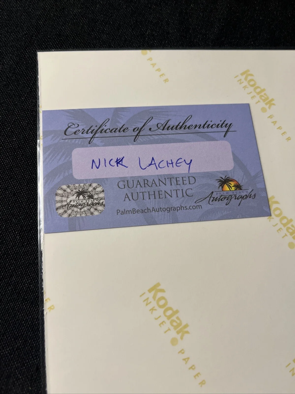 NICK LACHEY SIGNED AUTOGRAPH Jessica Simpson 8x10 PHOTO PICTURE COA Rare, изображение 3