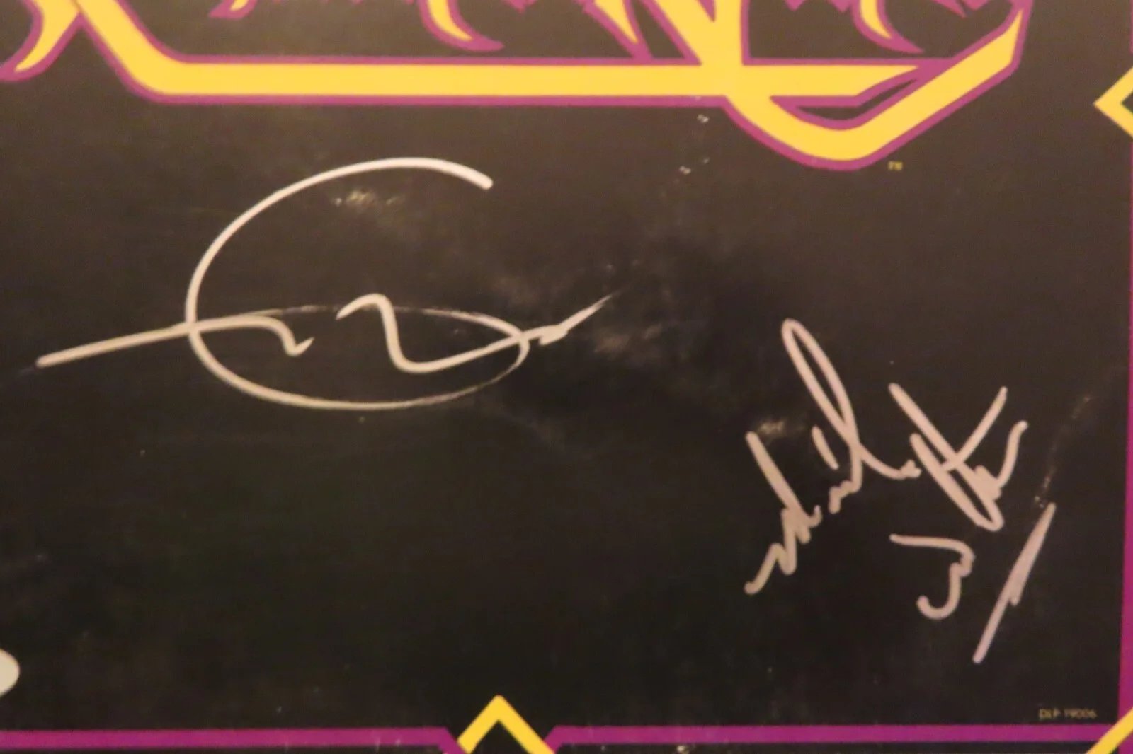 EDDIE JACKSON MICHAEL WILTON GEOFF TATE signed QUEENSRYCHE Rage for Order Record, image 2