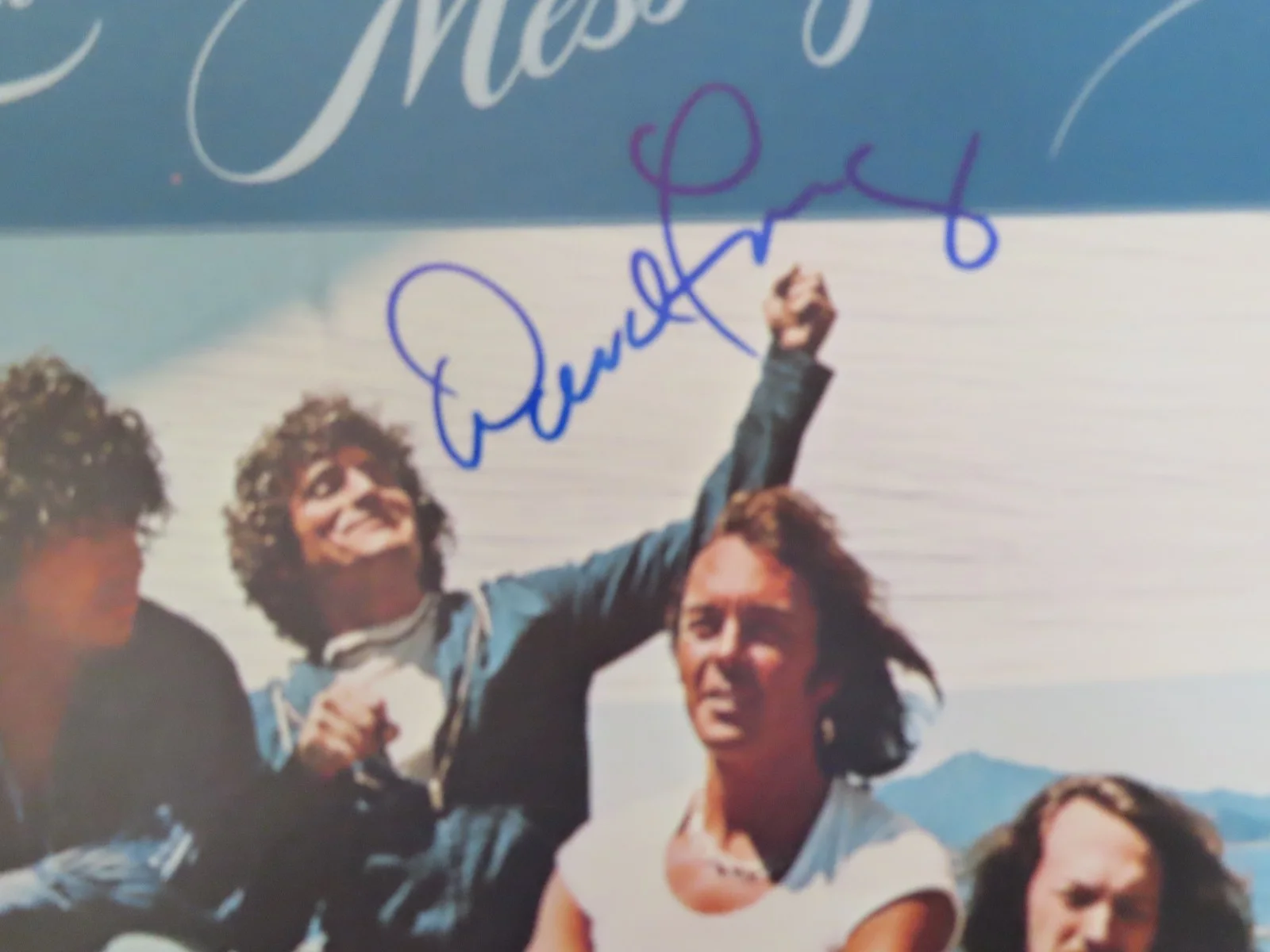 DAVID FREIBERG Quicksilver Messenger Service signed SOLID SILVER Album STARSHIP, image 2
