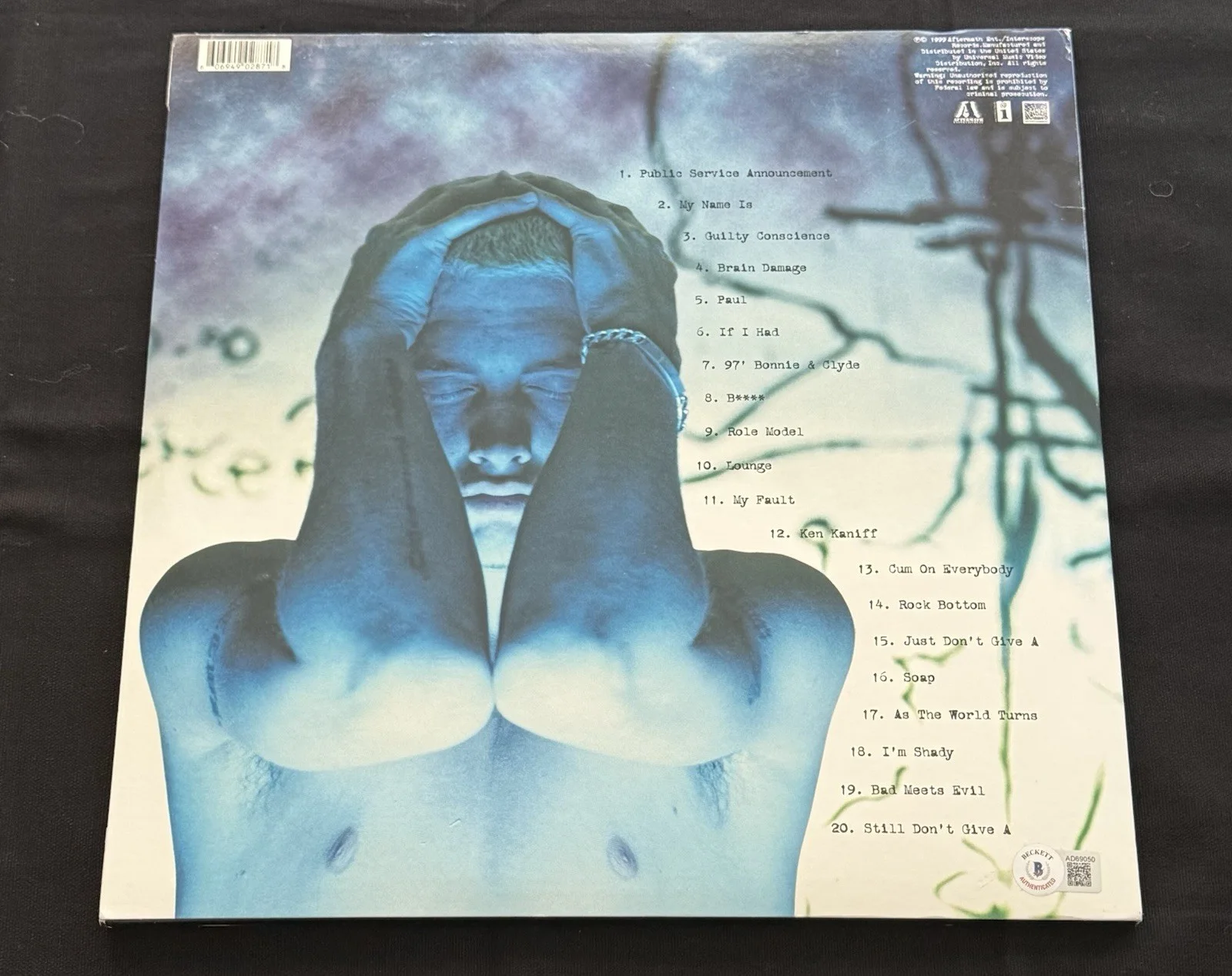 Eminem Signed “The slim Shady LP” Beckett Letter!!, image 3