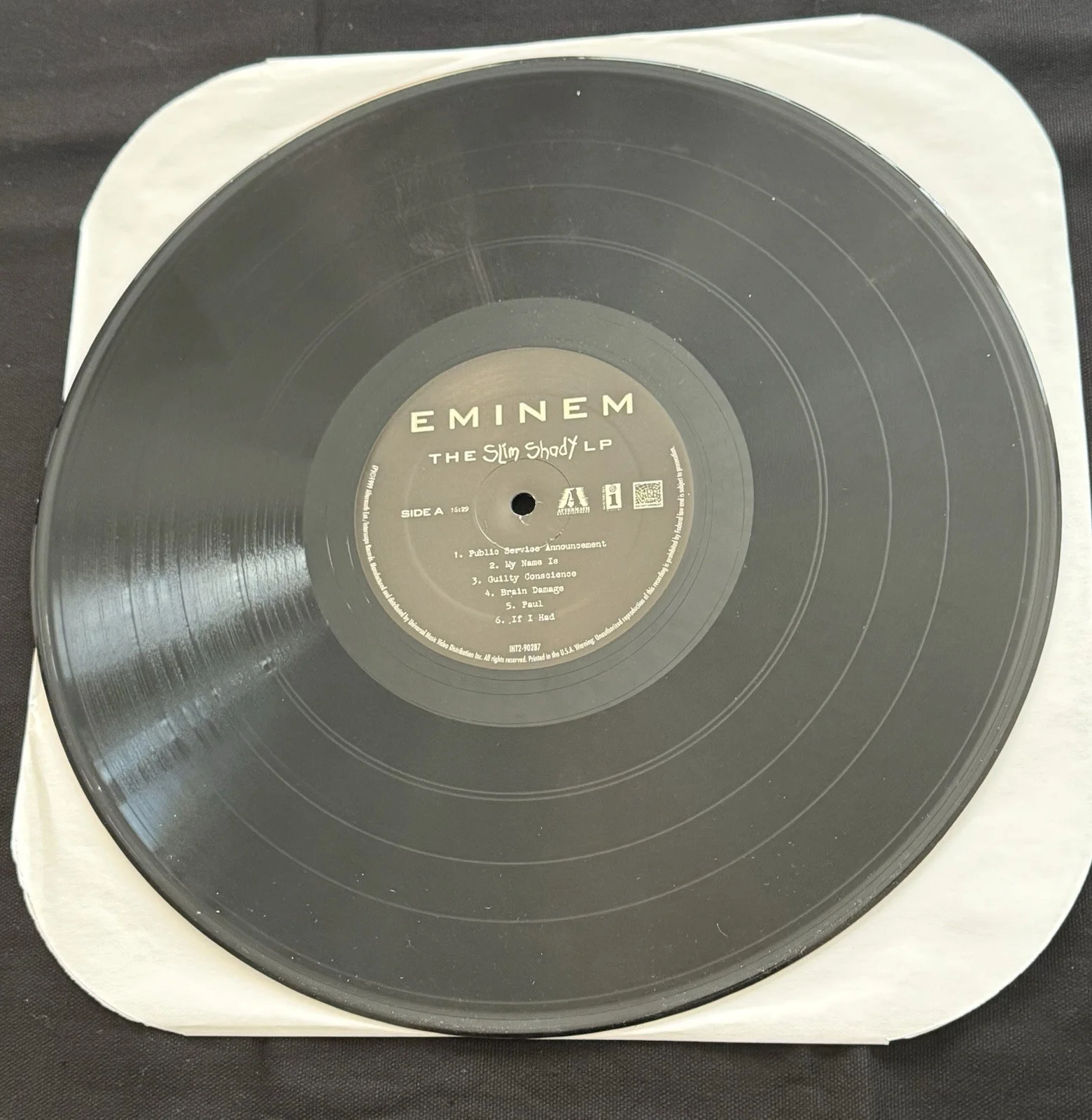 Eminem Signed “The slim Shady LP” Beckett Letter!!, image 5