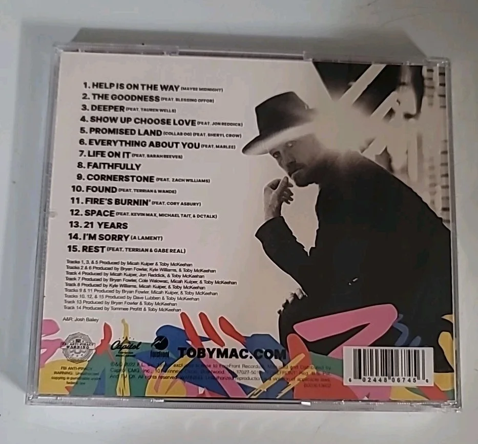 TobyMac Life After Death Signed CD, image 2