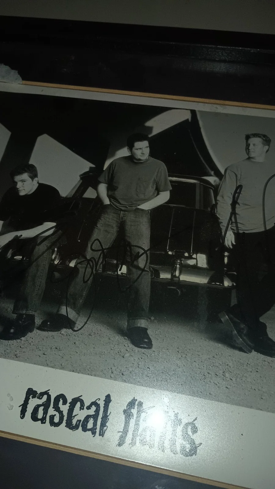 Early 2000's Signed Rascall Flatts Picture, image 5