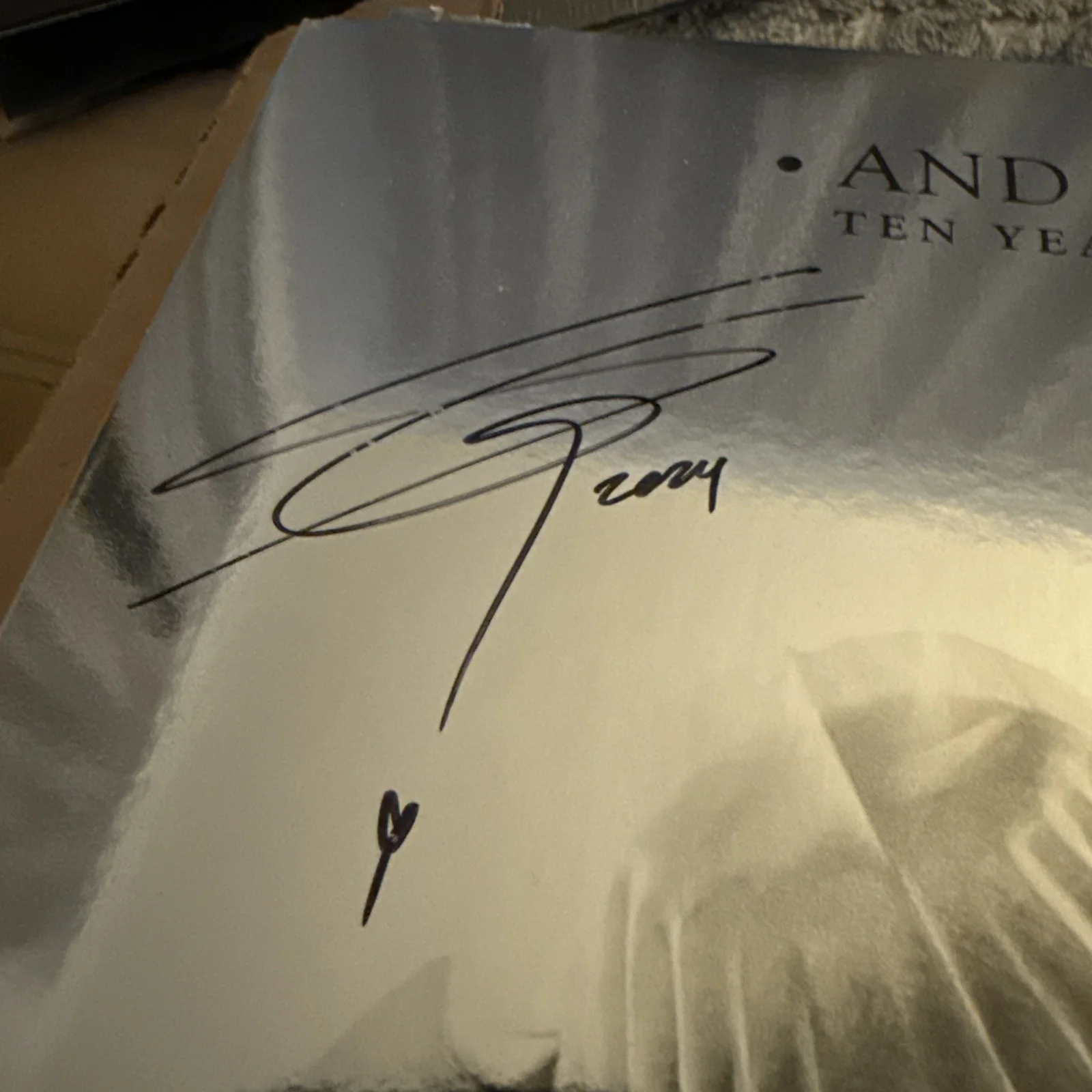 SHAKEY GRAVES SIGNED AND THE WAR CAME VINYL LP RECORD ALBUM, image 2