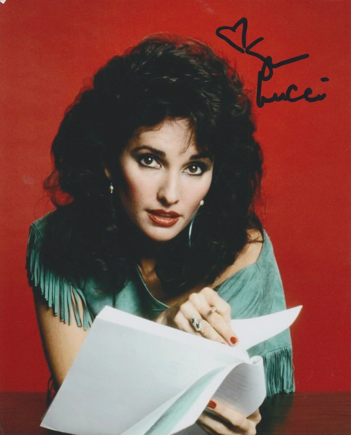 Susan Lucci — Susan Lucci signed All My Children 8x10 photo
