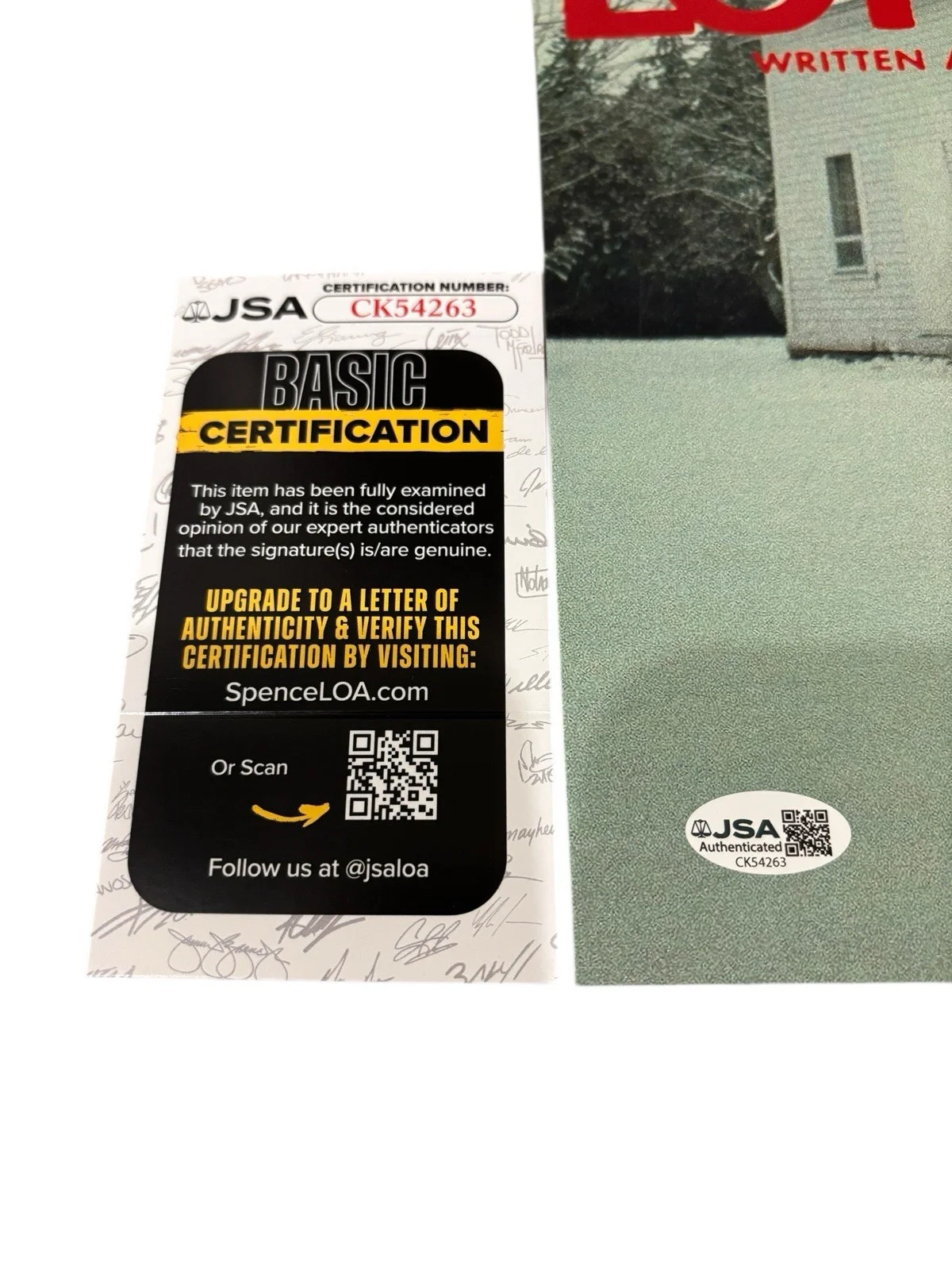 Nicholas Cage — NICOLAS NIC CAGE SIGNED AUTOGRAPH LONGLEGS 11x14 PHOTO C w/ PROOF JSA CERT COA, изображение 2