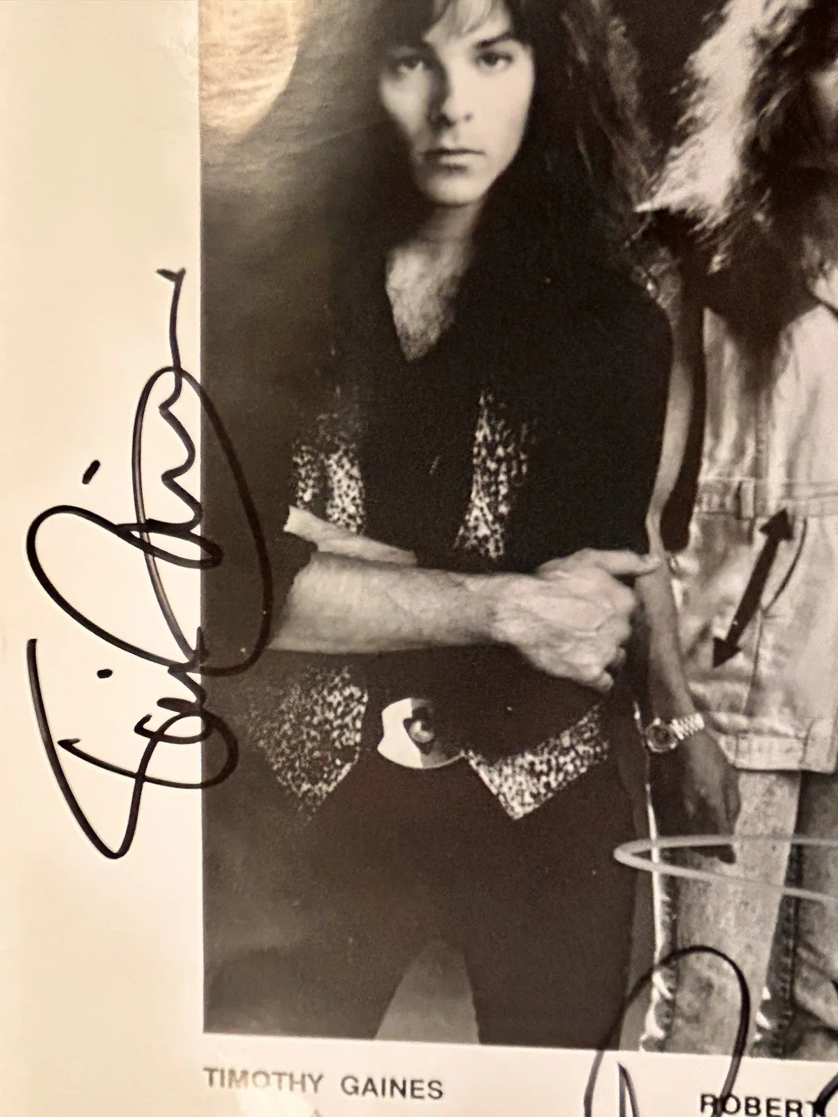 ROCK BAND STRYPER 8x10 PROMO PHOTO SIGNED BY ALL!, изображение 5