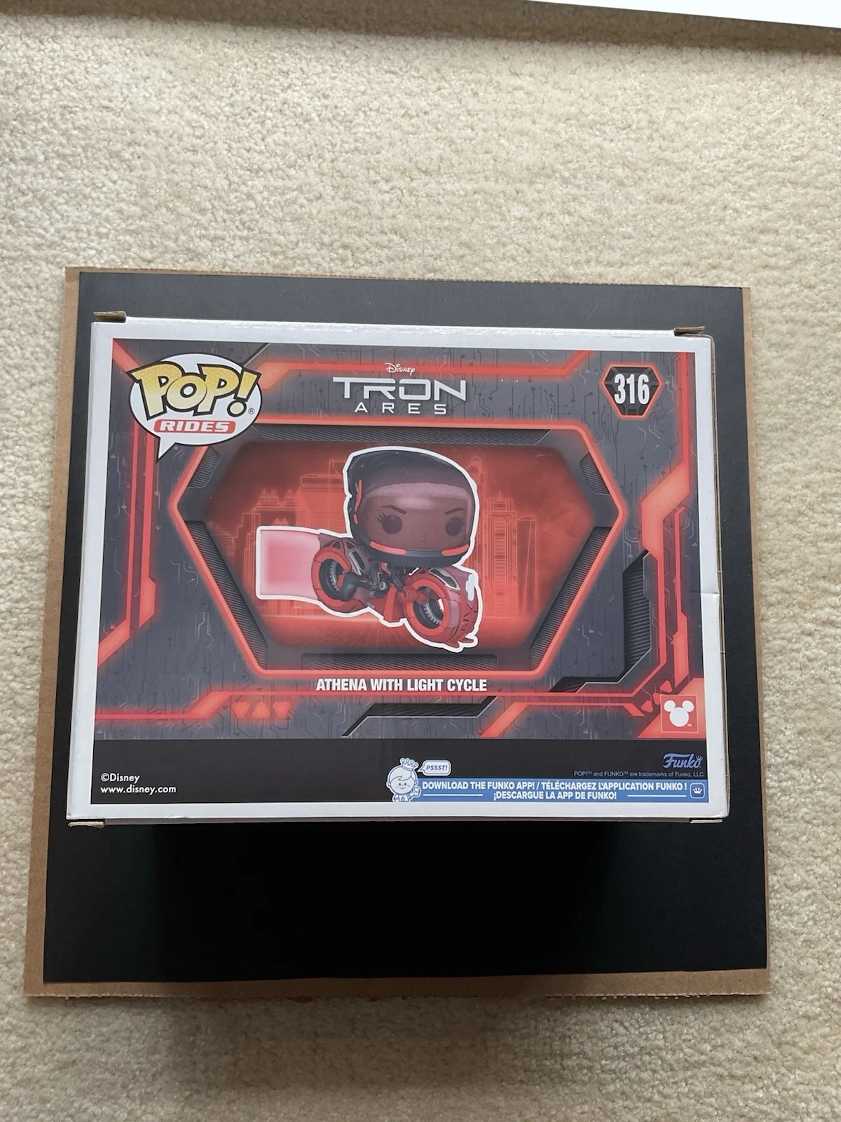 Jodie Turner-Smith — Jodie Turner Smith signed Tron Ares Athena Funko Pop #316 BAS Disney autographed, image 4