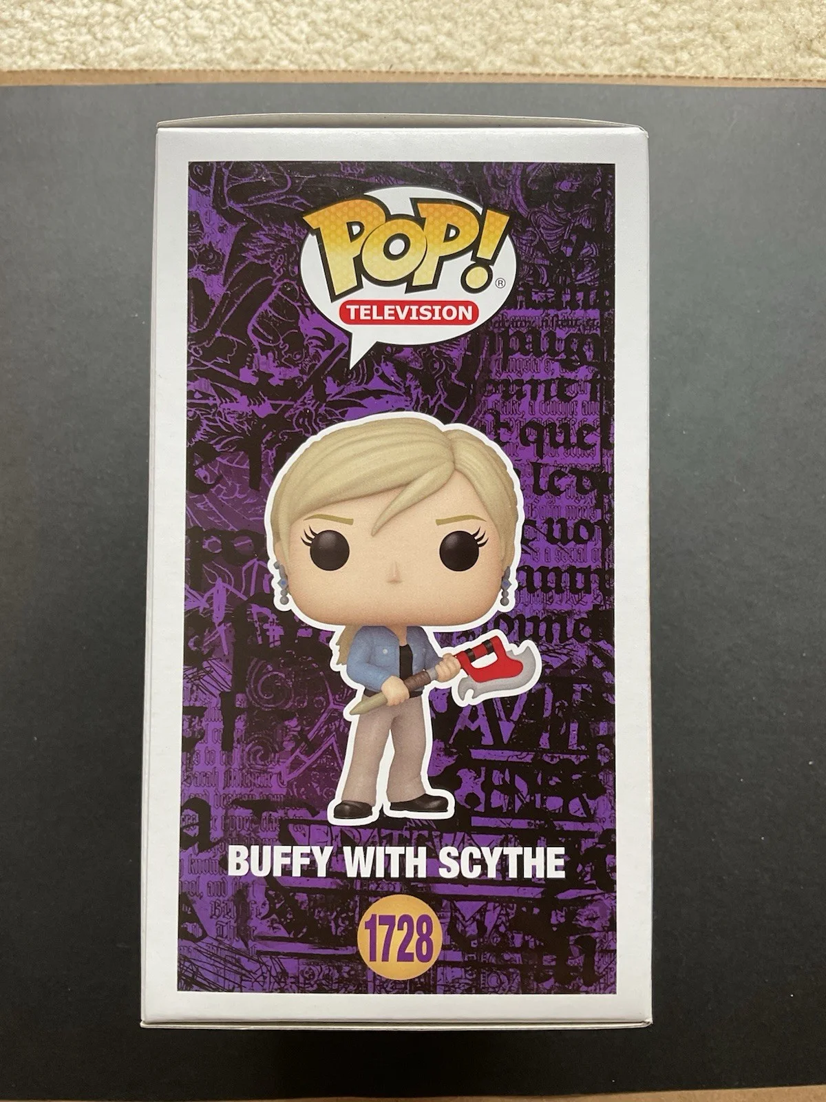 Sarah Michelle Gellar — Sarah Michelle Gellar signed Buffy the Vampire Slayer Funko Pop #1728 SWAU auto, image 5