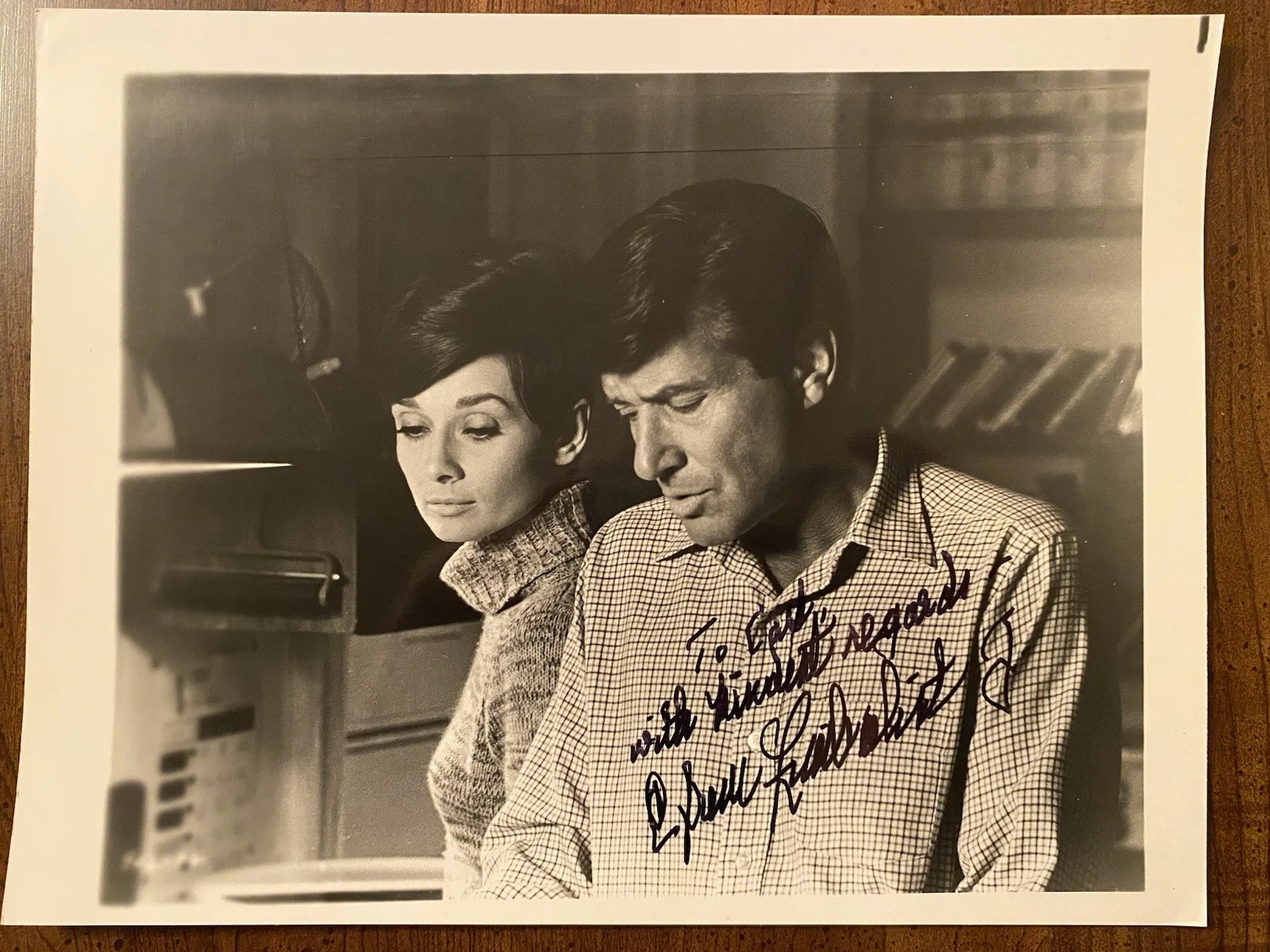 Efrem Zimbalist Jr — Efrem Zimbalist Jr Signed Autographed Photo With COA Wait Until Dark RARE