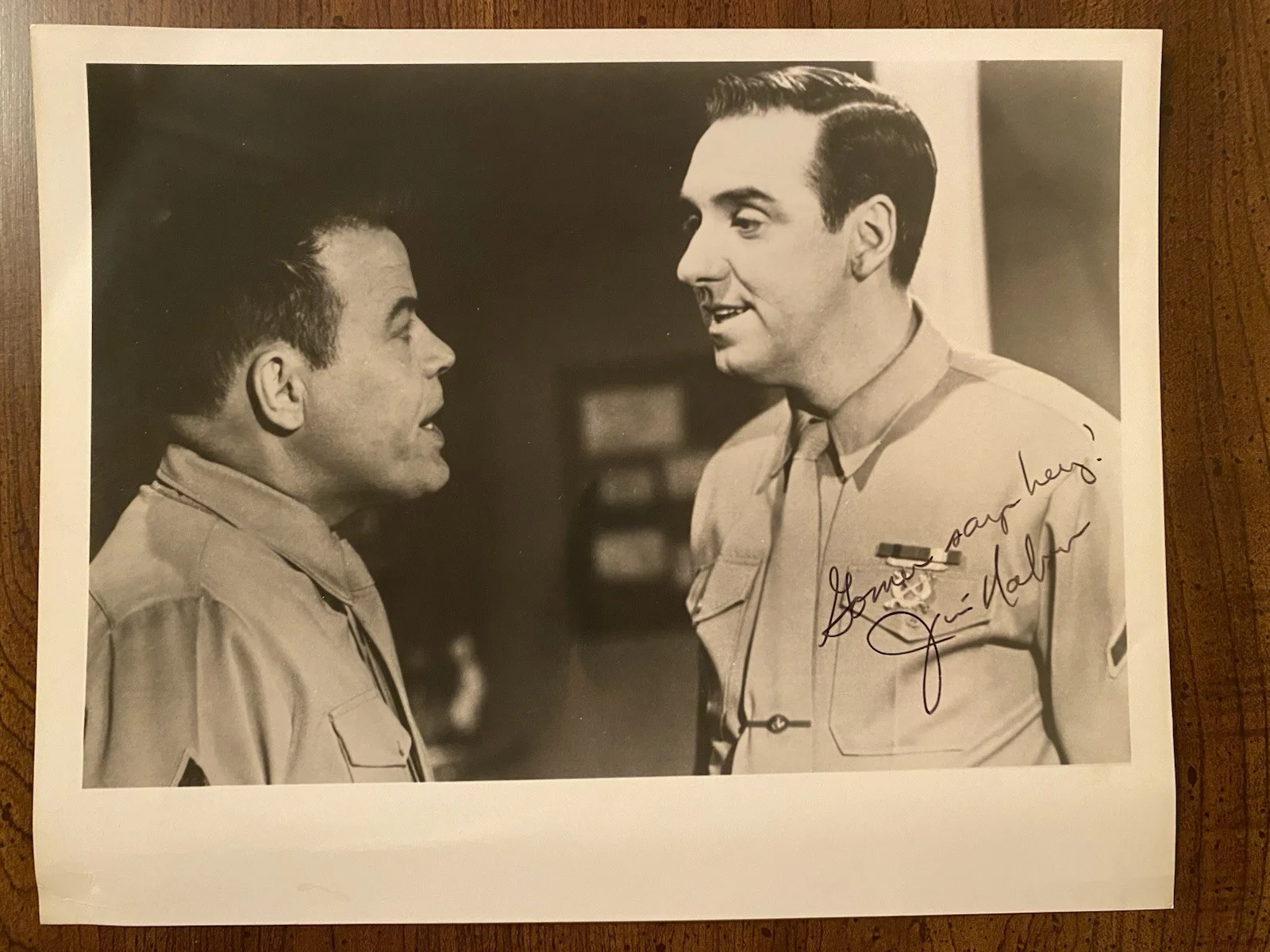 Jim Nabors — Jim Nabors Signed Autographed 10x8 Photo With COA Gomer Pyle USMC U.S.M.C.