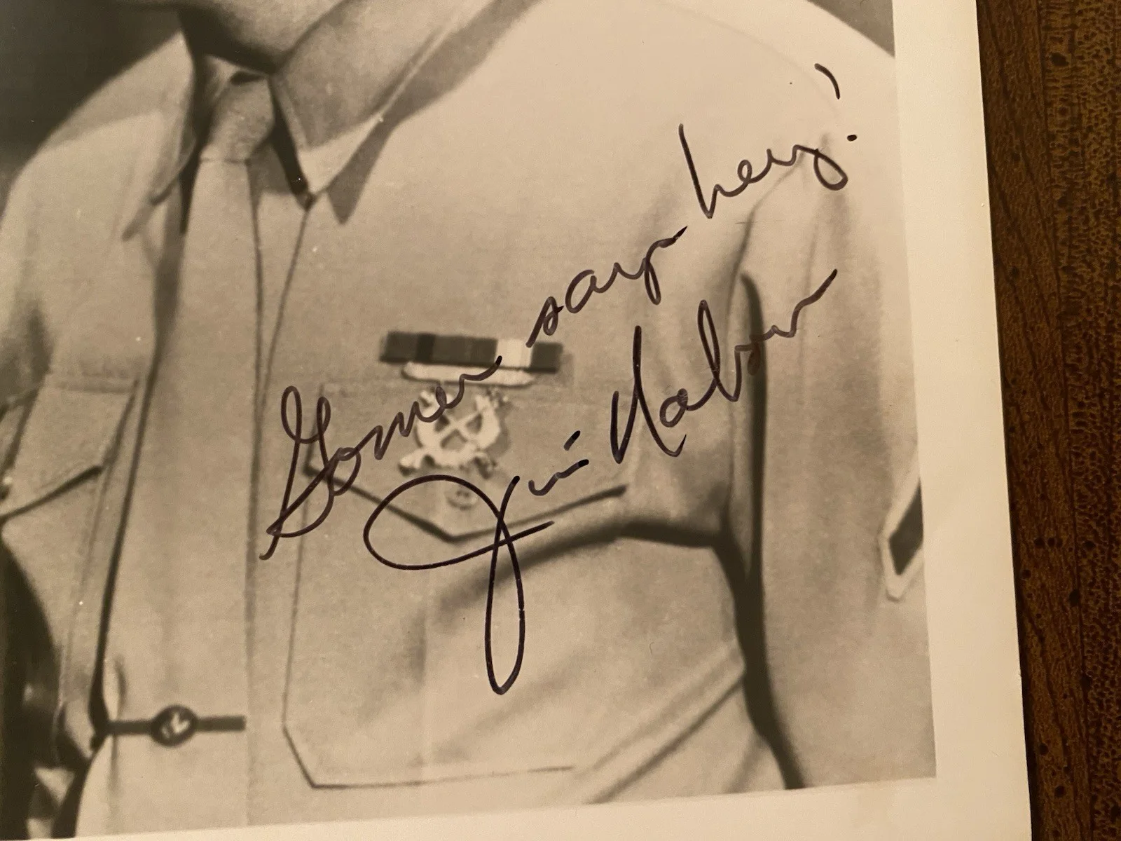 Jim Nabors — Jim Nabors Signed Autographed 10x8 Photo With COA Gomer Pyle USMC U.S.M.C., изображение 2