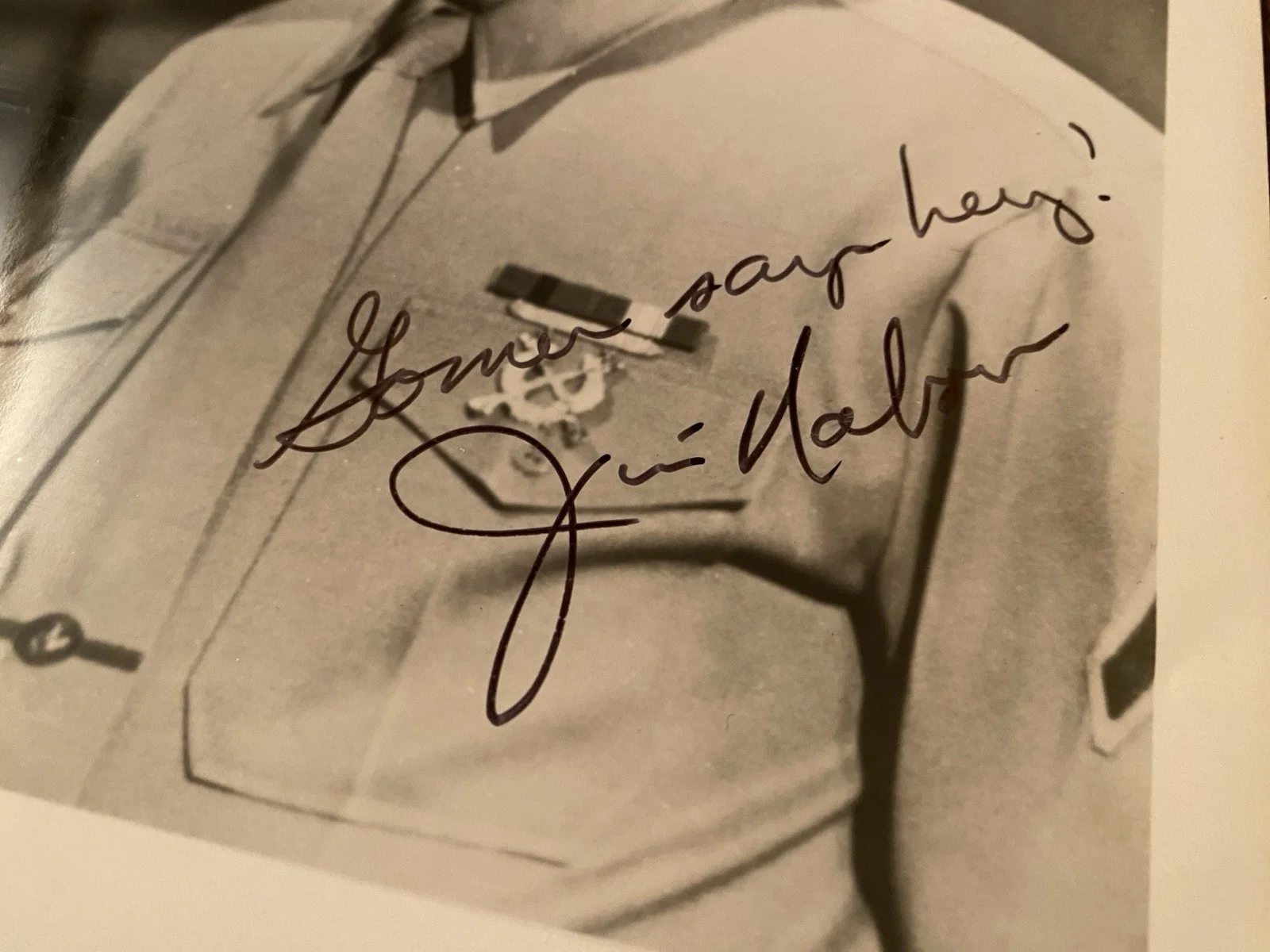 Jim Nabors — Jim Nabors Signed Autographed 10x8 Photo With COA Gomer Pyle USMC U.S.M.C., изображение 3