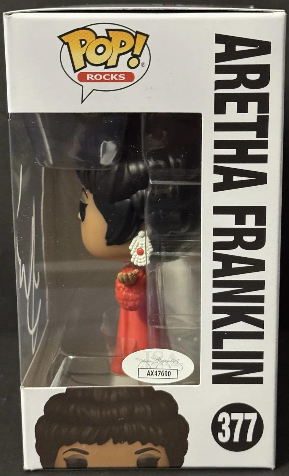 Jennifer Hudson — Jennifer Hudson Signed Autographed Aretha Franklin Funko Pop JSA COA, изображение 2