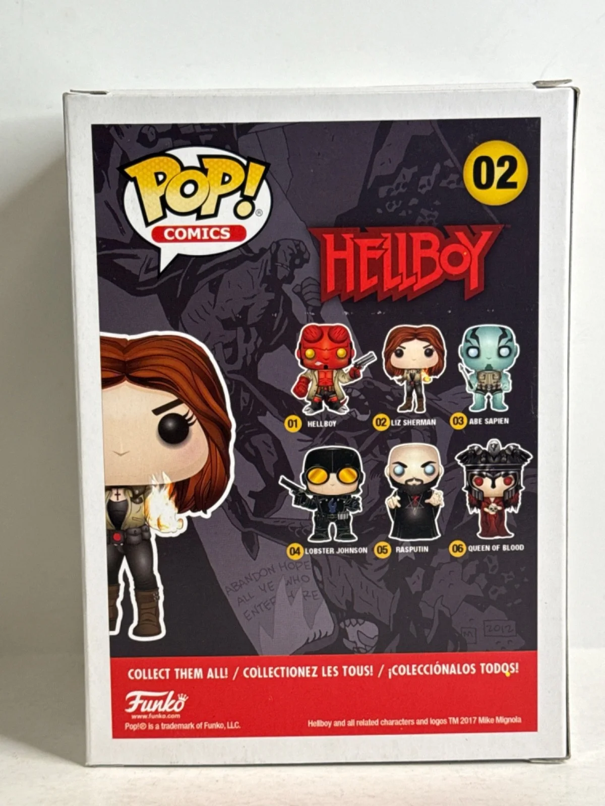 Selma Blair — Selma Blair Signed Hellboy Liz Sherman Funko #02 PSA AP18779, изображение 3
