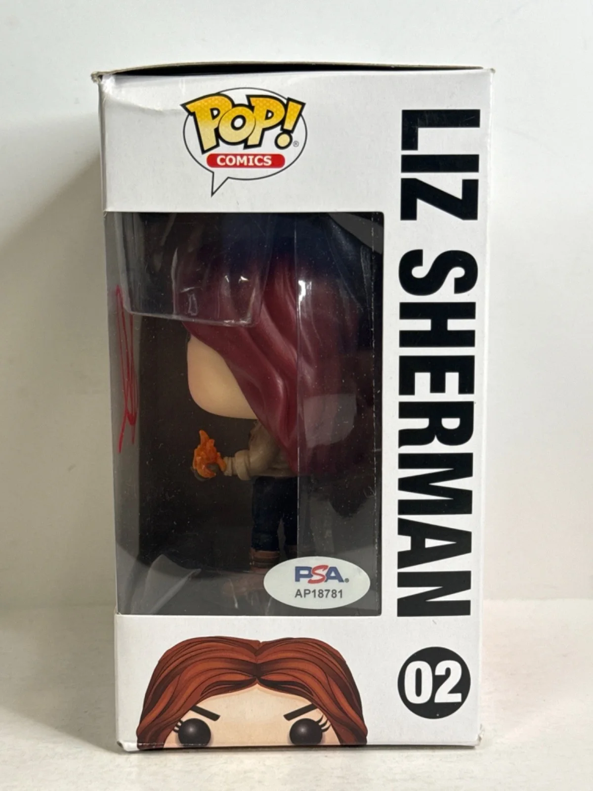 Selma Blair — Selma Blair Signed Hellboy Liz Sherman Funko #02 PSA AP18781, image 2