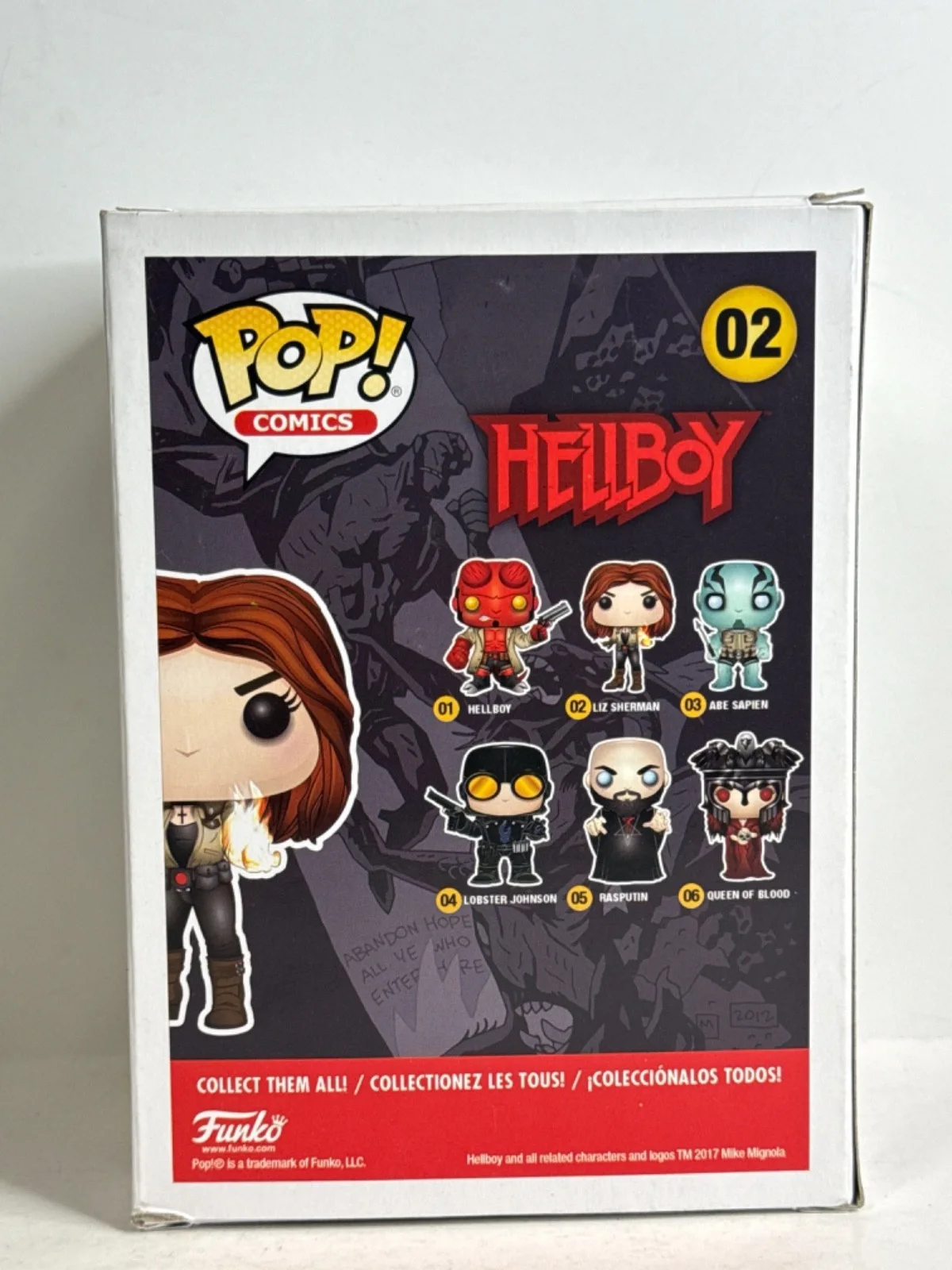 Selma Blair — Selma Blair Signed Hellboy Liz Sherman Funko #02 PSA AP18781, image 3