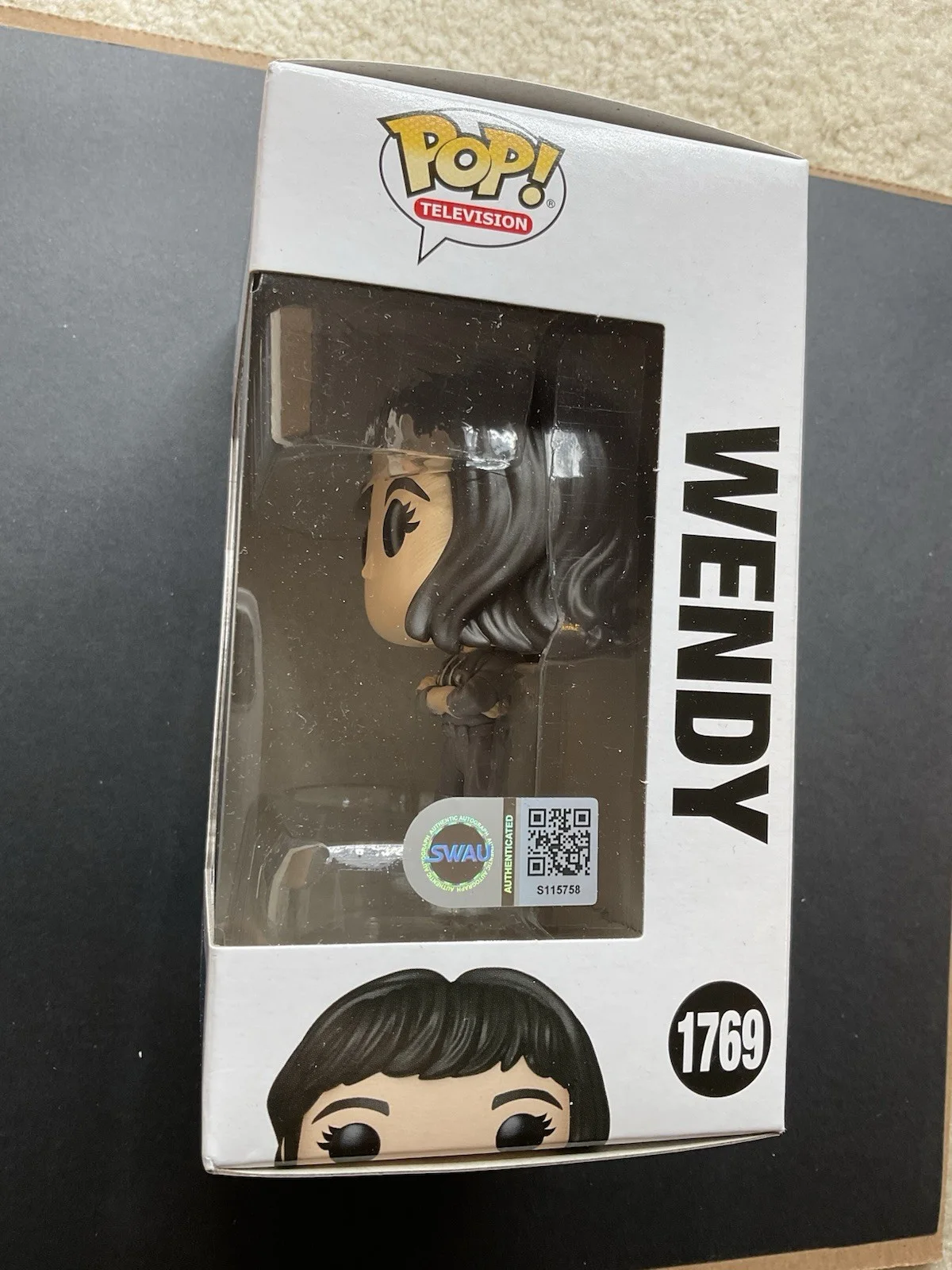 Sydney Chandler — Sydney Chandler signed Alien Earth Wendy Funko Pop #1769 SWAU Alien autographed, изображение 2