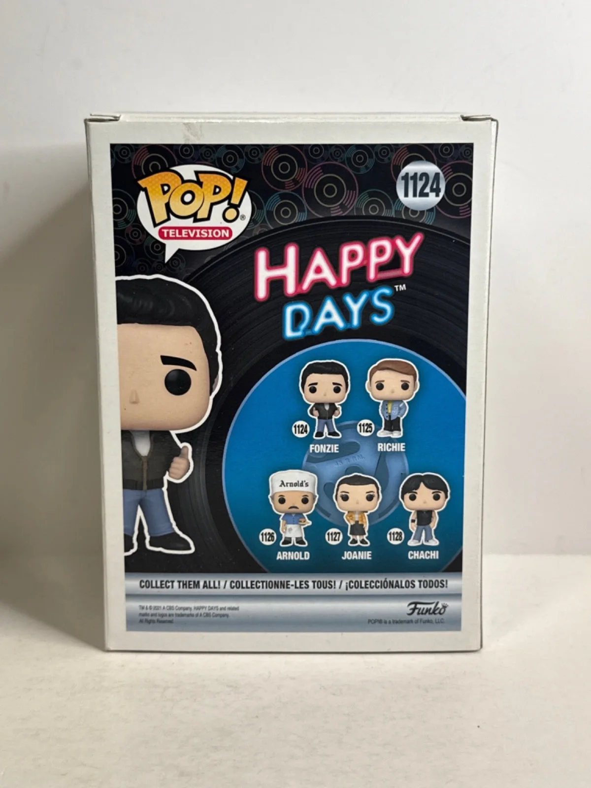 Henry Winkler — Henry Winkler Signed Happy Days Fonzie Funko #1124 PSA AK27607, изображение 3