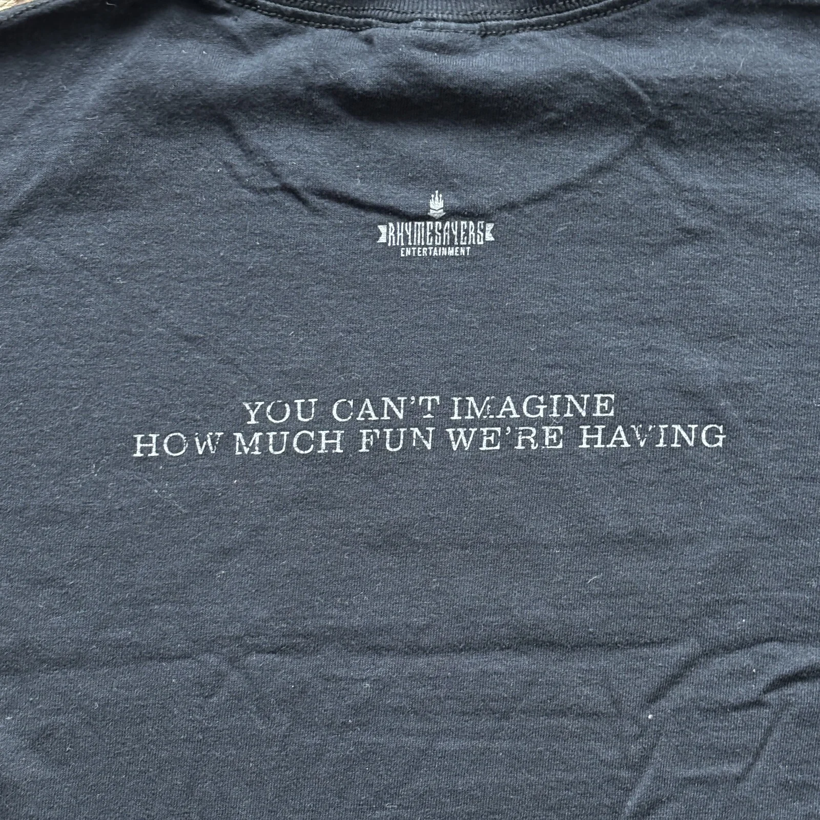 VTG ATMOSPHERE Y2K Cant Imagine T-Shirt Midwest Music Hip Indie Hop Rap Small, изображение 4