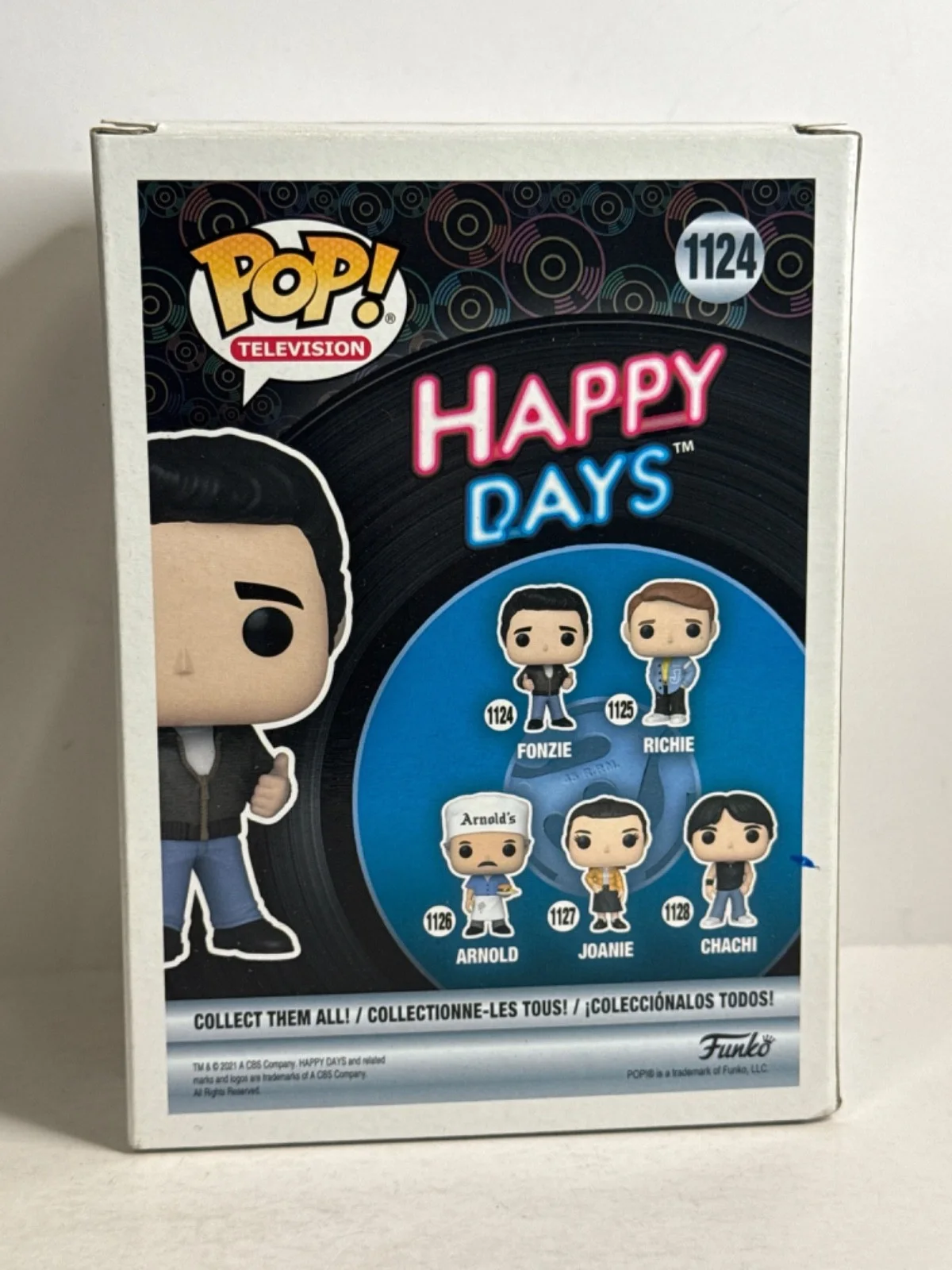 Henry Winkler — Henry Winkler Signed Happy Days Fonzie Funko #1124 PSA AK27601, изображение 3