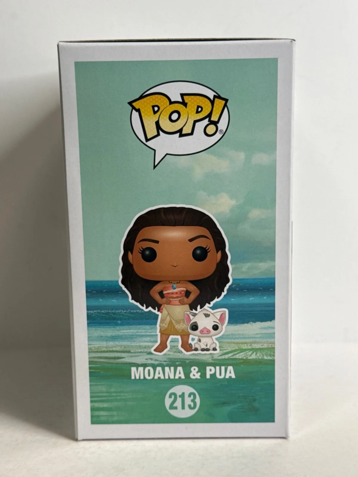 Aulil Cravalho — Aulil Cravalho Signed Disney Moana Funko #213 PSA AM83786, изображение 4