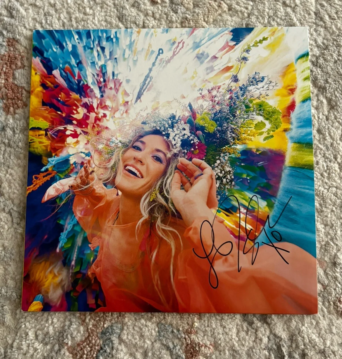 Lauren Daigle Signed Autographed Self Titled Vinyl Album Sweet Tart JSA COA!, изображение 2