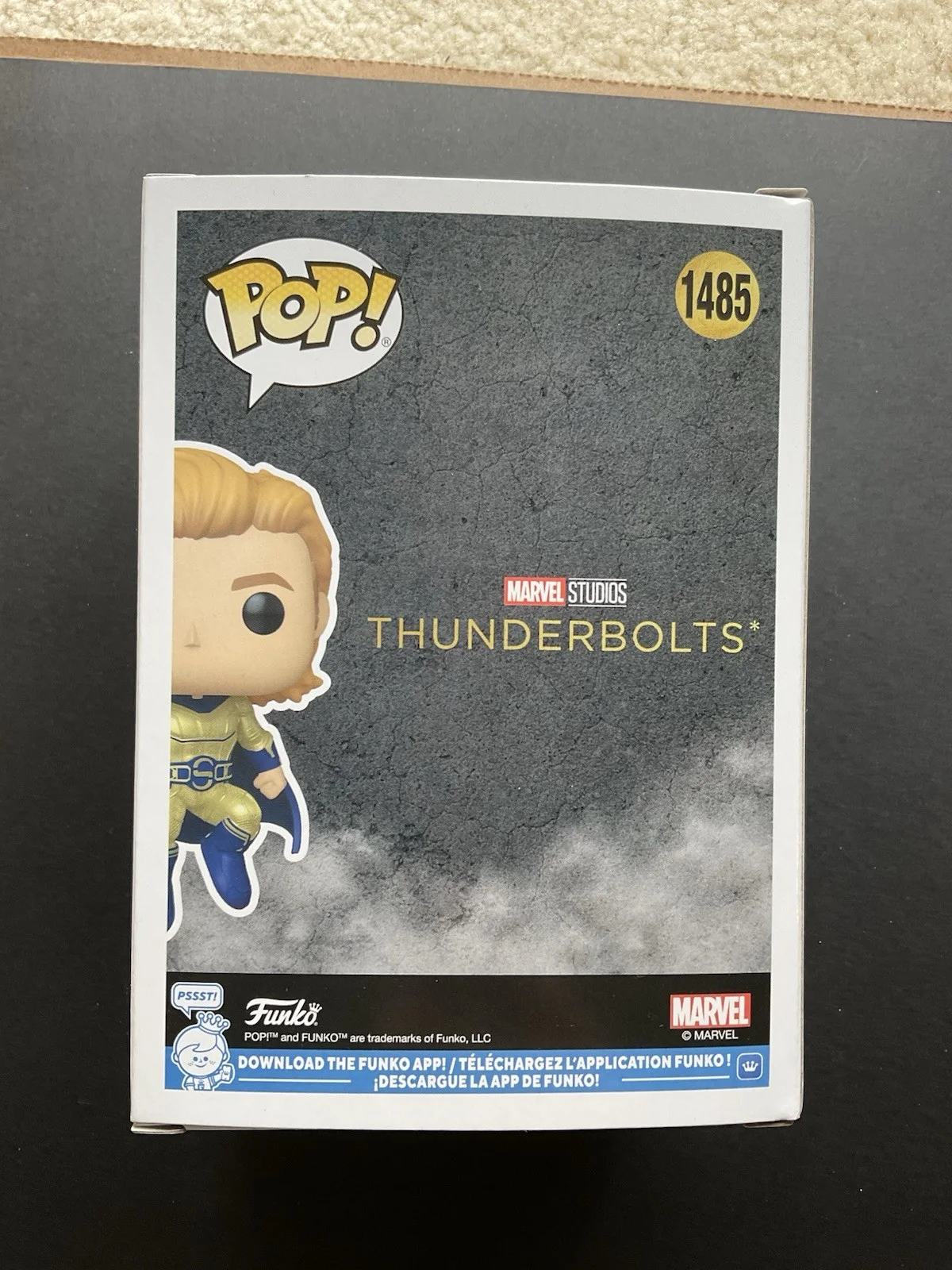Lewis Pullman — Lewis Pullman Signed Thunderbolts Sentry Funko Pop #1485 BAS Marvel autographed, image 3