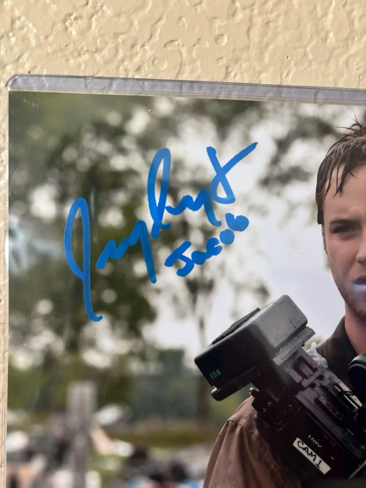 Jay Hart — Jeremy Sumpter signed inscribed 8x10 photo Into The Storm JSA Jacob Hodges, изображение 2